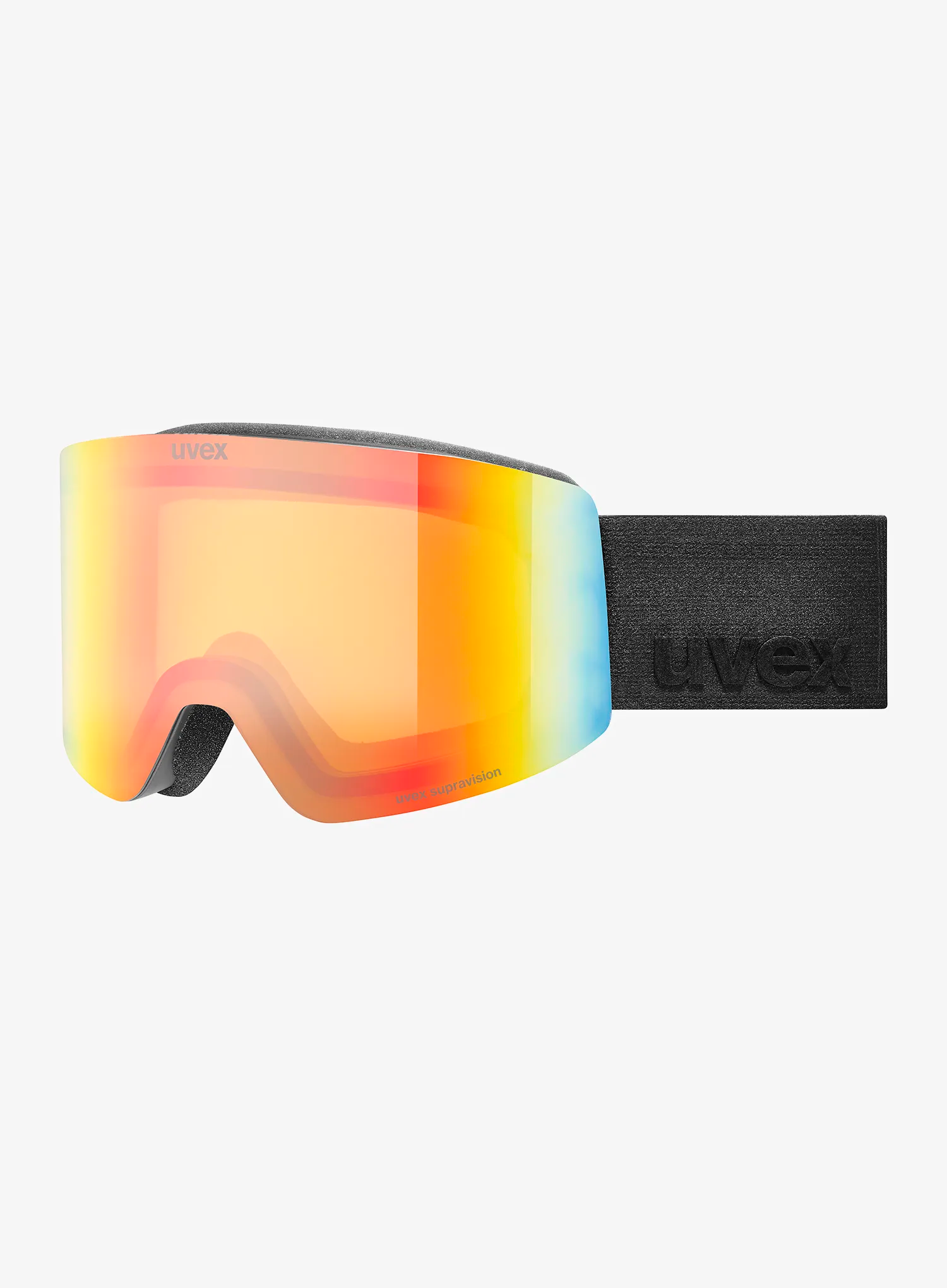Uvex Provoqe FM Síszemüveg - black/rainbow yellow S2