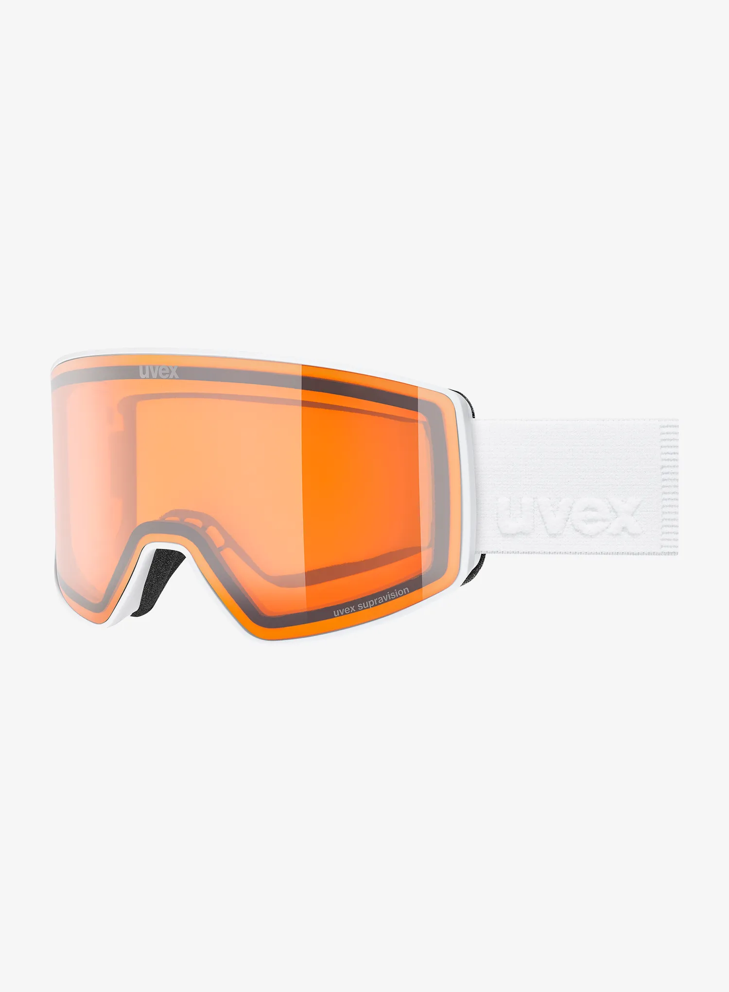 Uvex Scenic LG Síszemüveg - white matt/orange