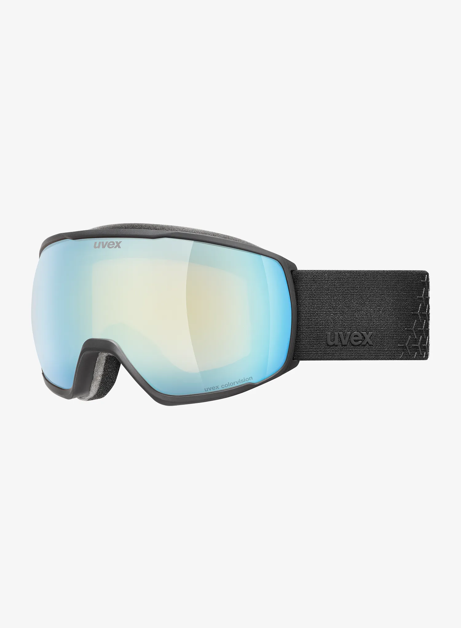 Uvex Victorious CV Síszemüveg - black matt/sapphire-yellow S2