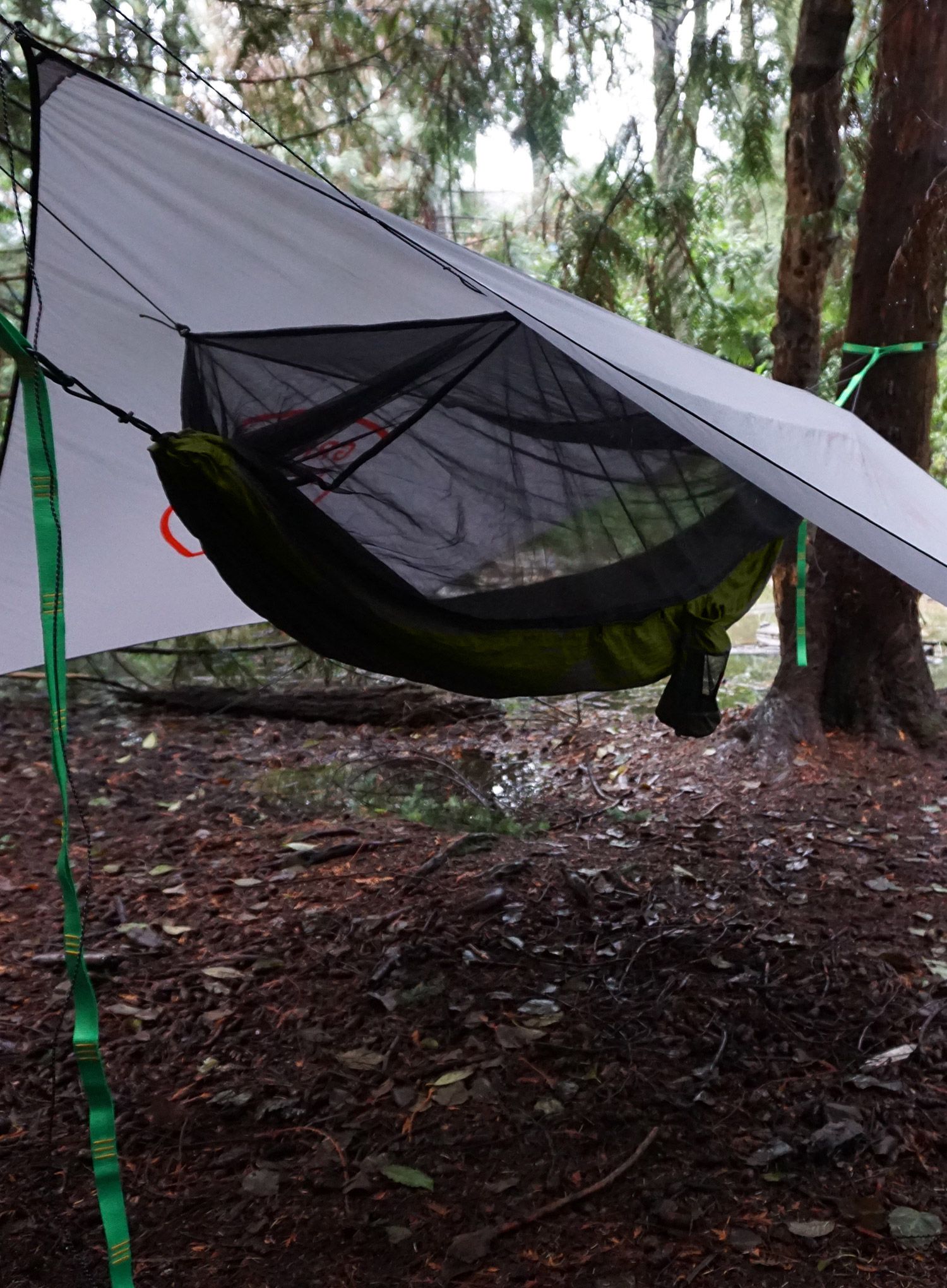 Grand Trunk Skeeter Beeter XT Hammock Függőágy Szúnyoghálóval - olive