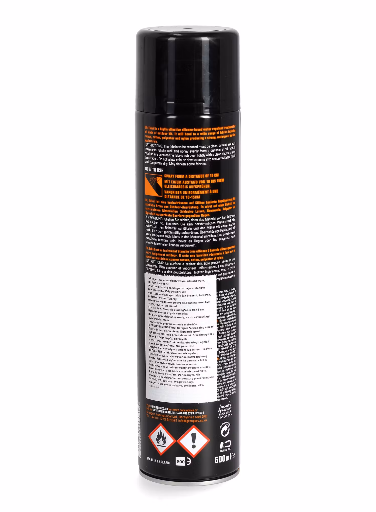 Grangers Fabsil Universal Protector 600 ml Impregnálószer