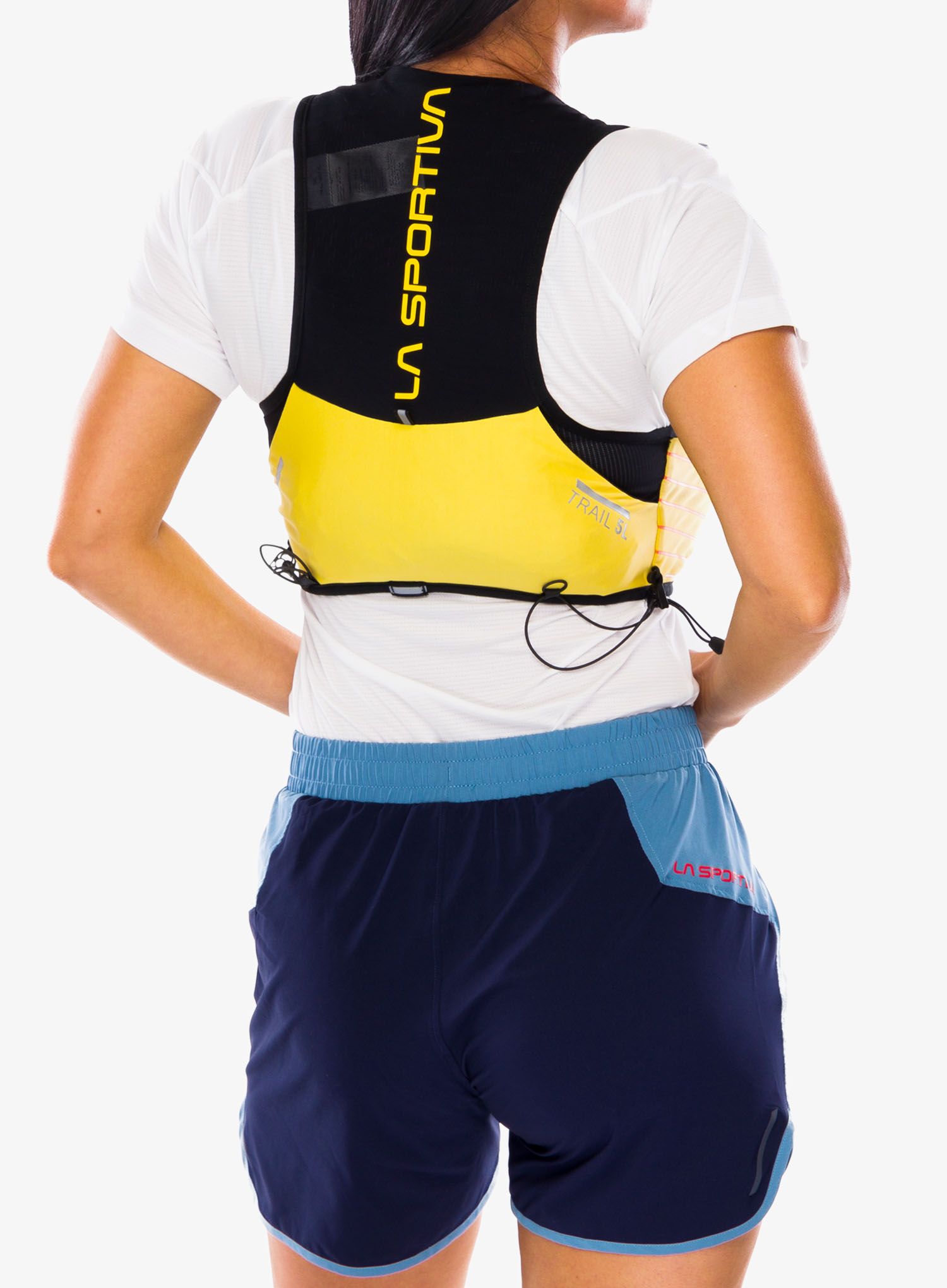 La Sportiva Trail Vest 5L  Futómellény - yellow/black