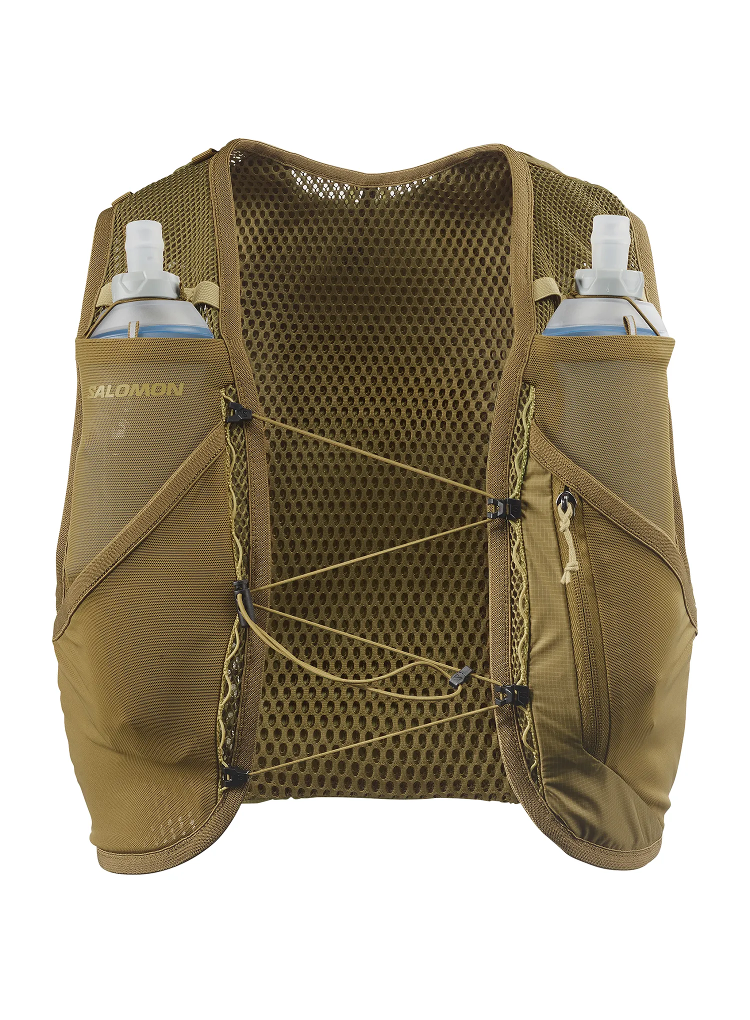 Salomon Active Skin 4 Set Futómellény - brilliant olive/willow