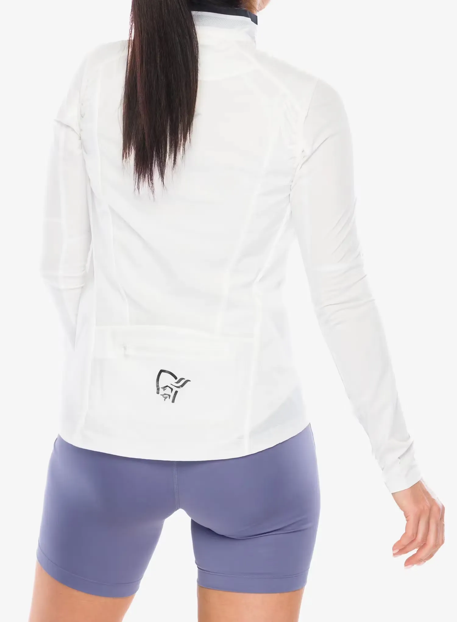 Norrona Senja Aero90 Vest Női mellény - snow white