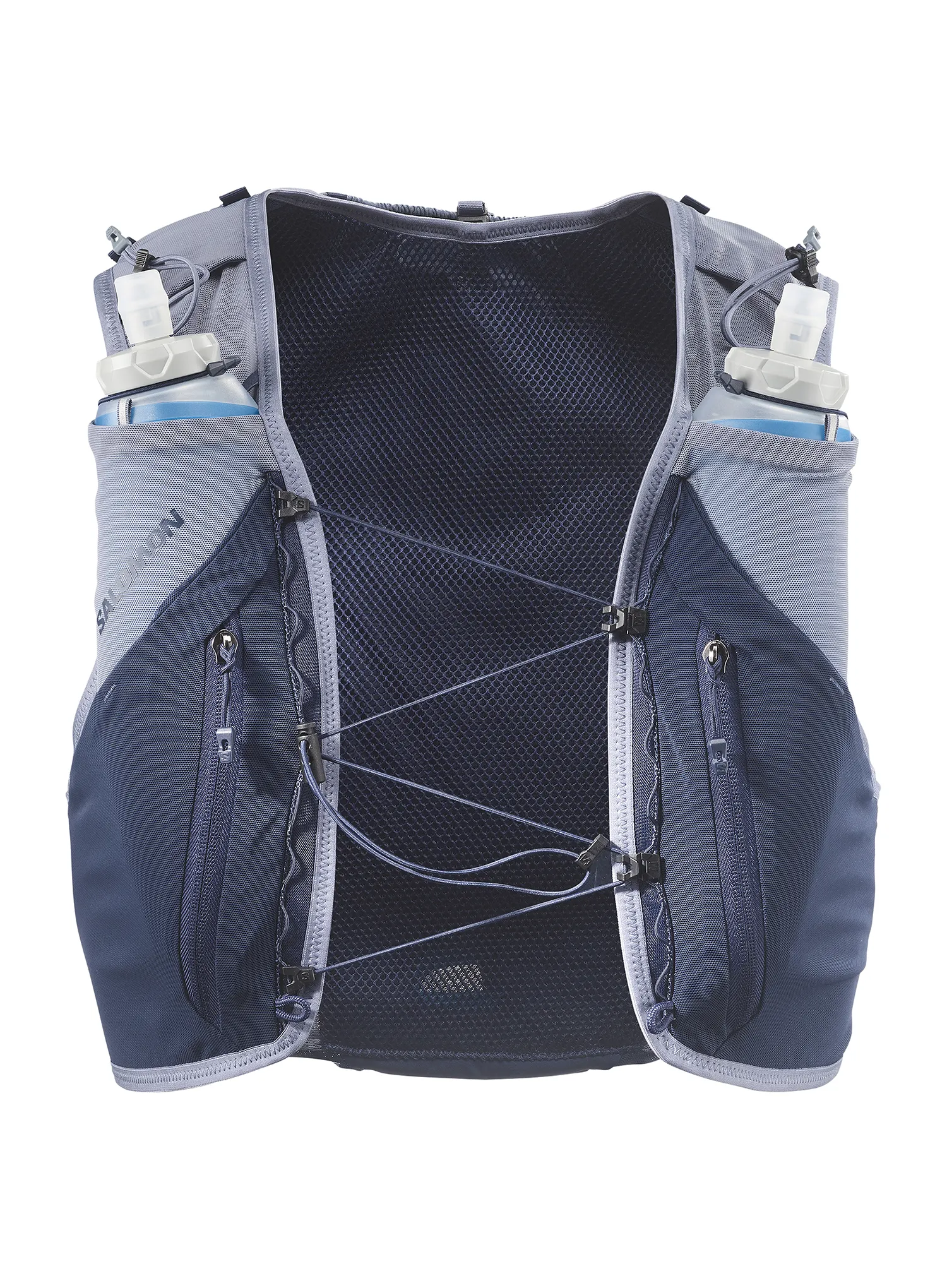 Salomon Adv Skin 12 Gradient Set Futómellény - maritime blue/grisaille