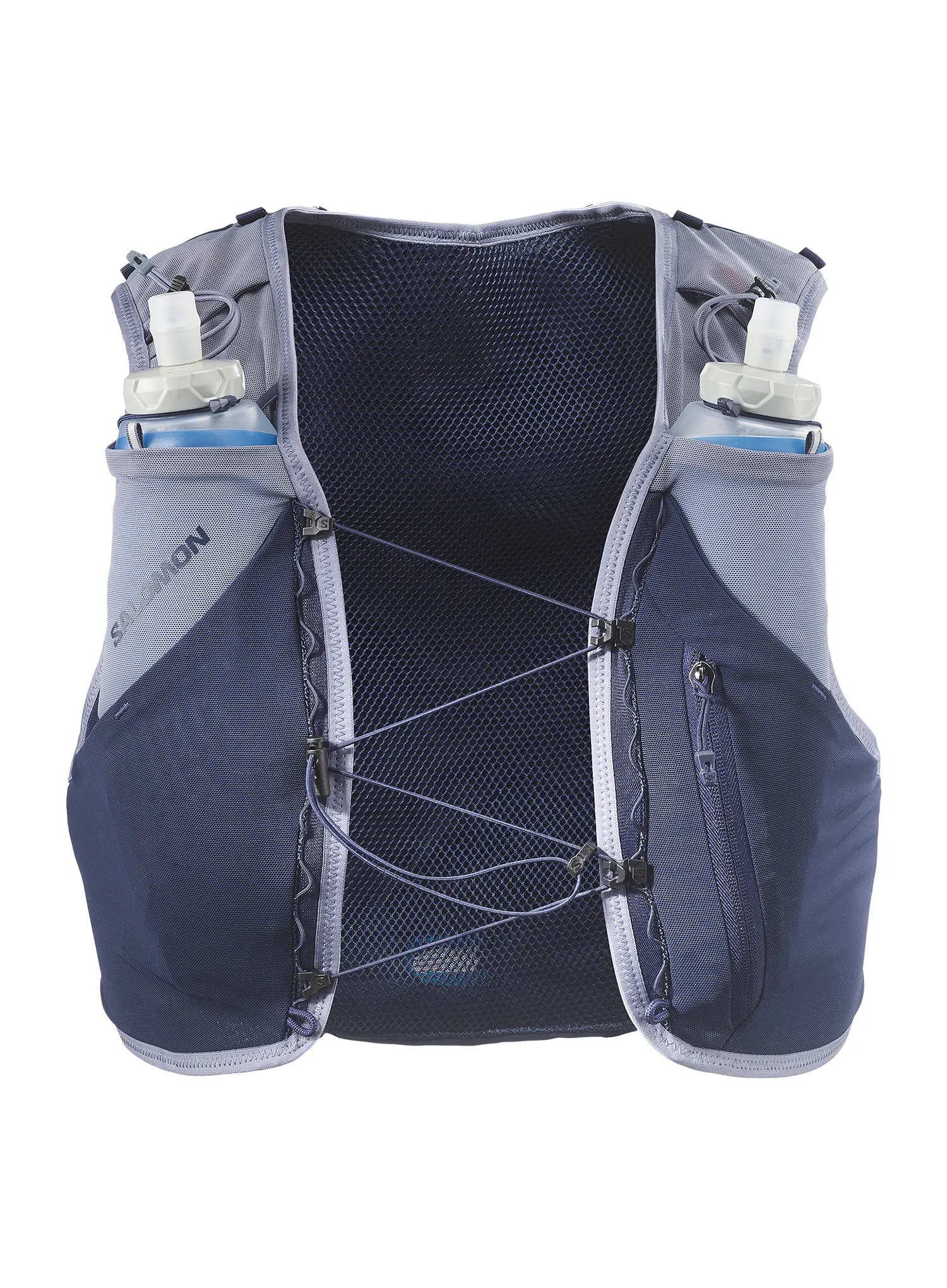 Salomon Adv Skin 5 Gradient Set Futómellény - maritime blue/grisaille