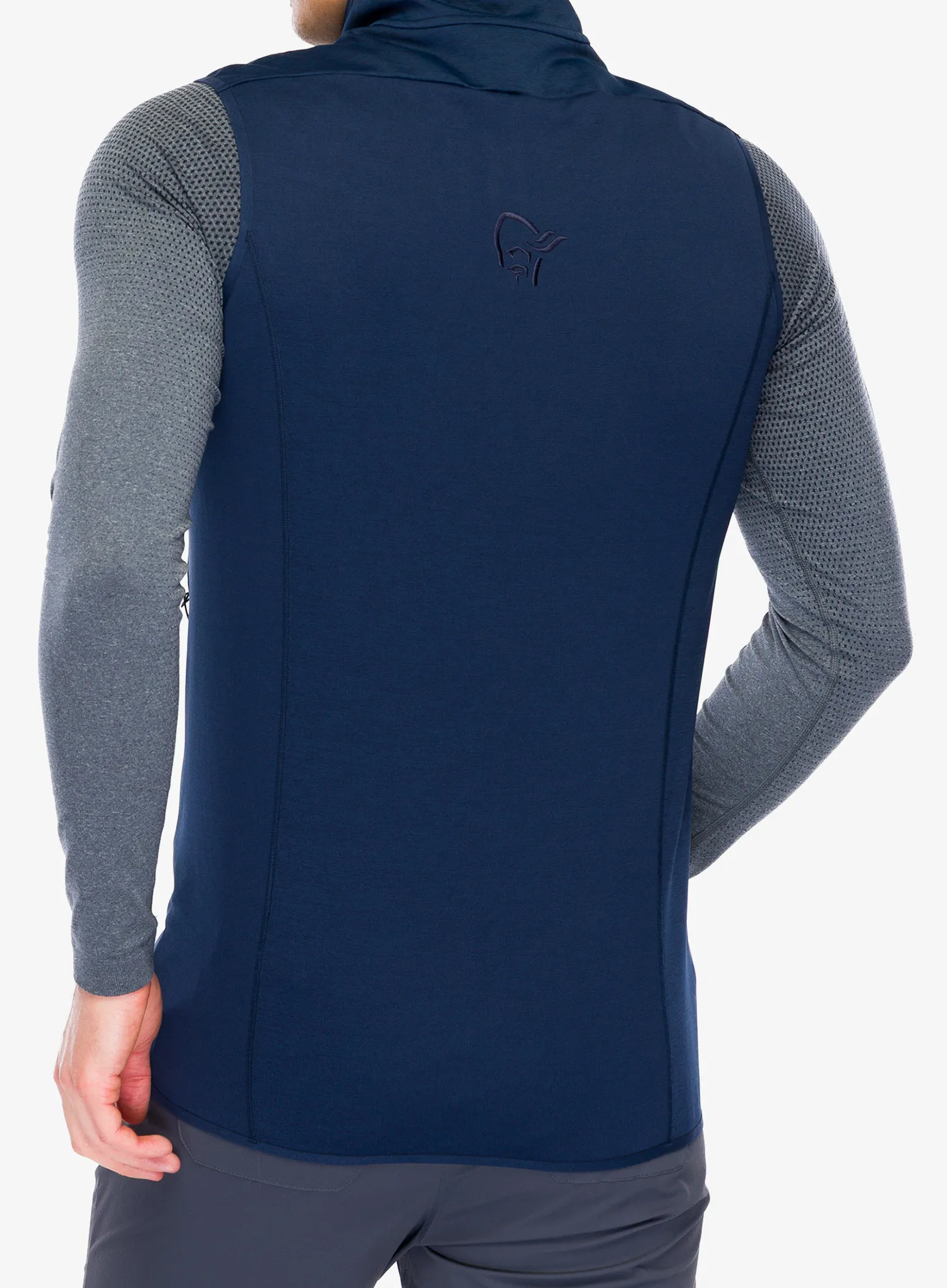 Norrona Falketind Warm2 Octa Vest Mellény - indigo night blue