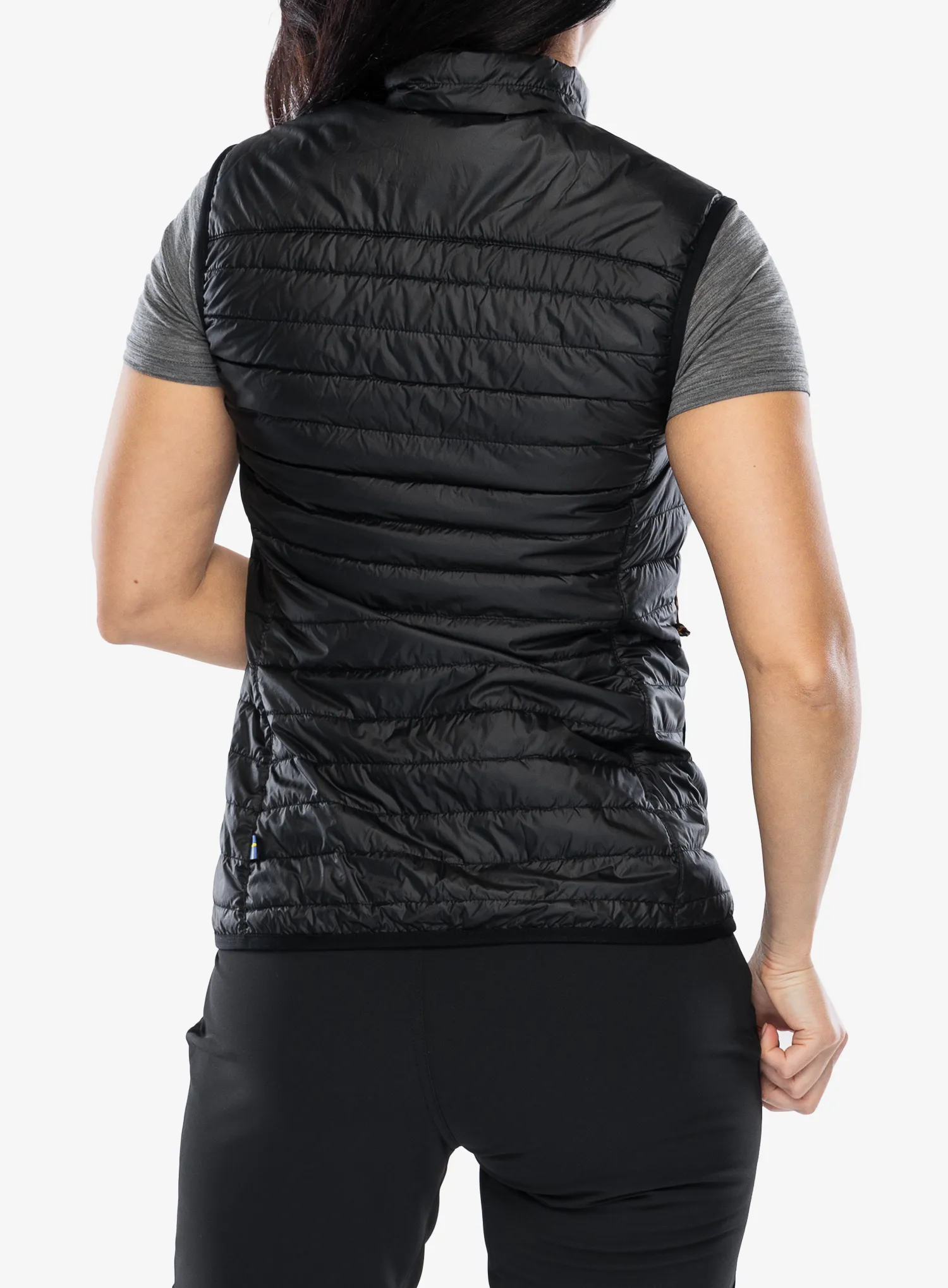 Fjallraven Abisko Padded Vest Női Mellény - black