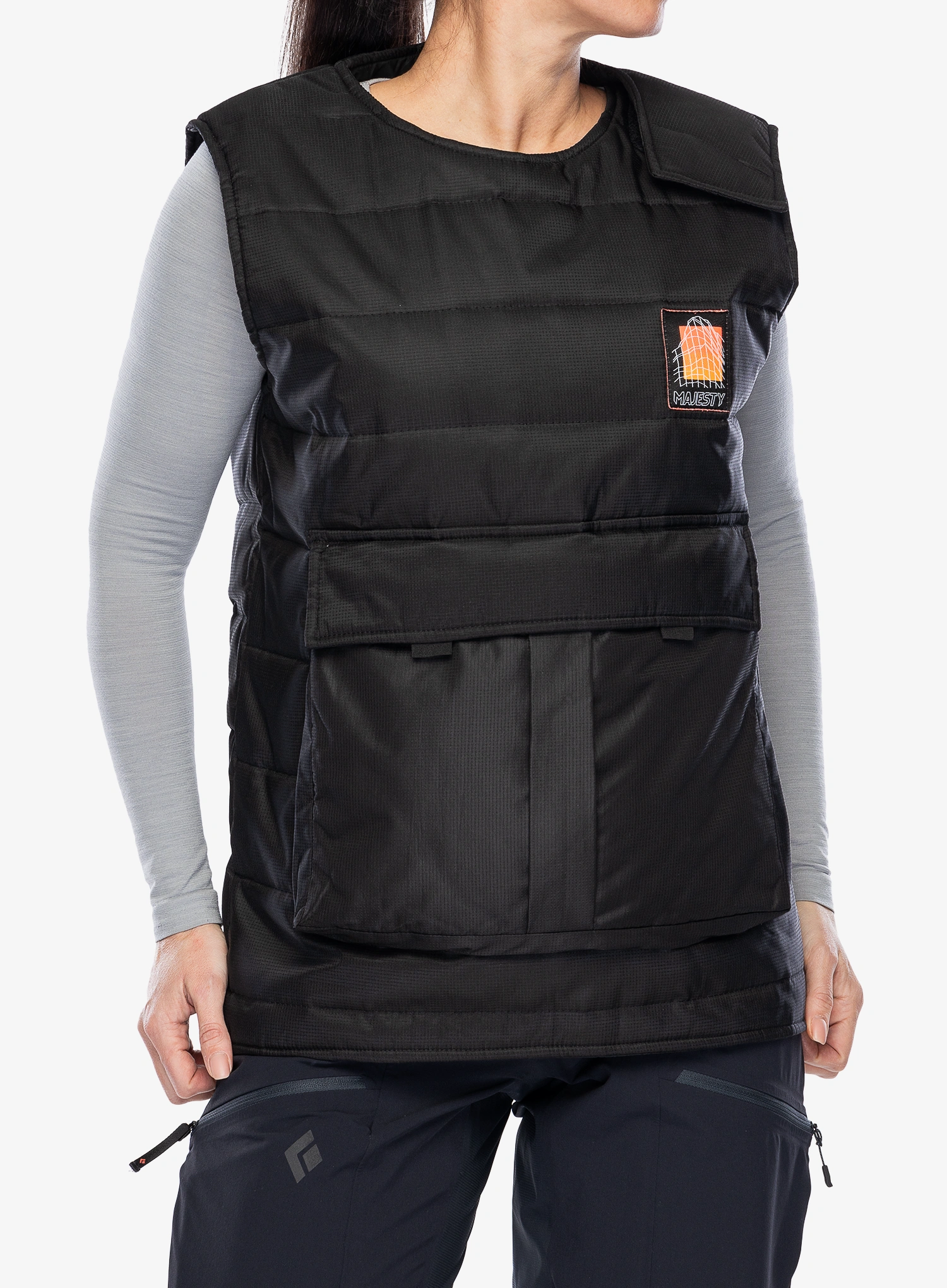 Majesty Vagabond Insulated Vest Mellény - black