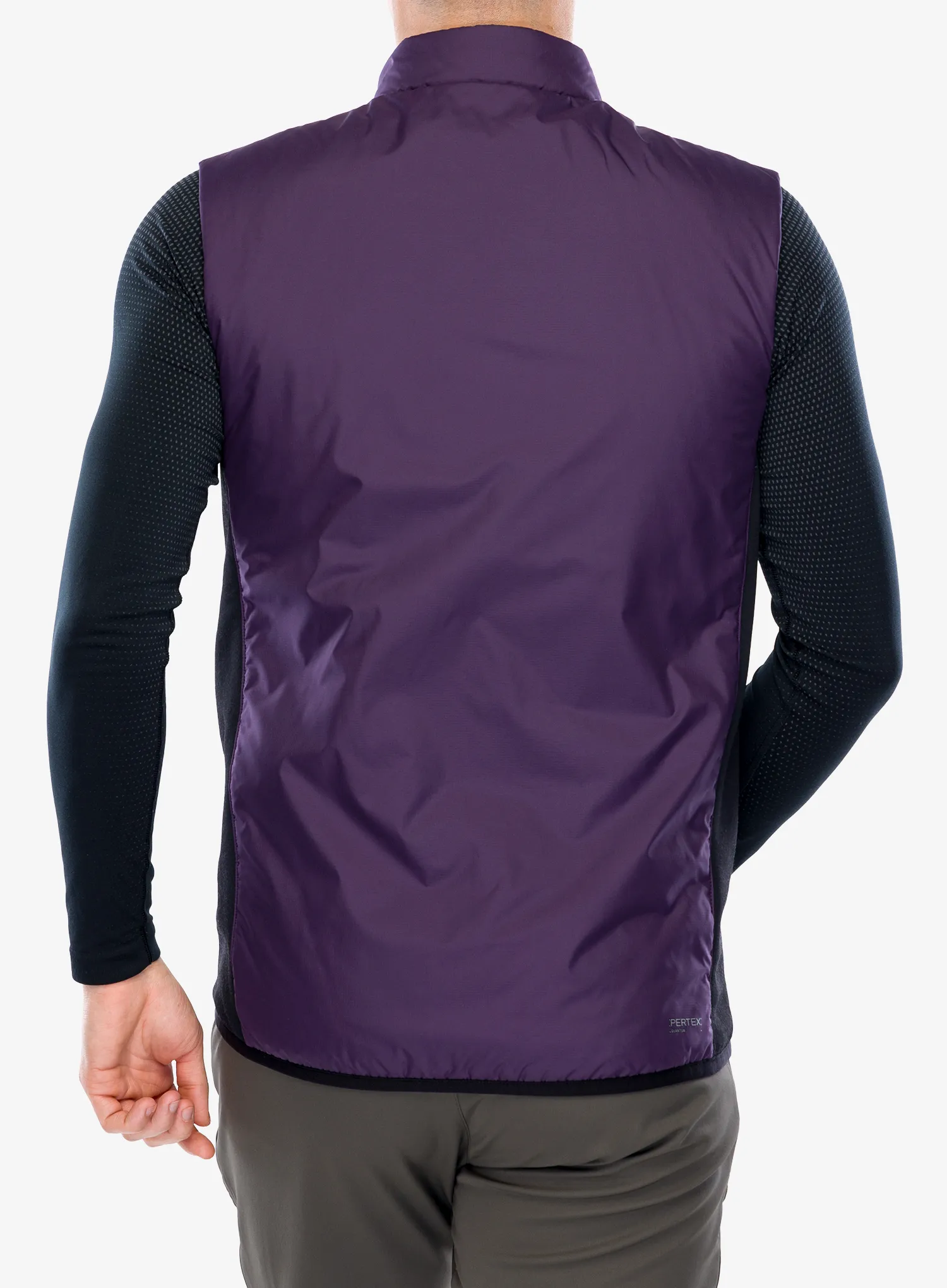 Mons Royale Arete Wool Insulation Vest Bélelt mellény - indigo/cedar