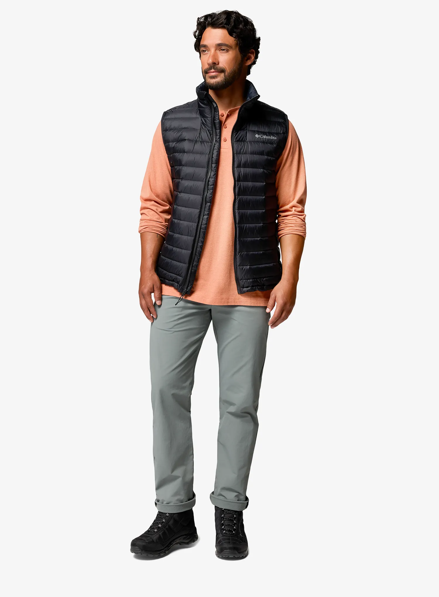 Columbia Corelite Down Vest Pehelymellény - black