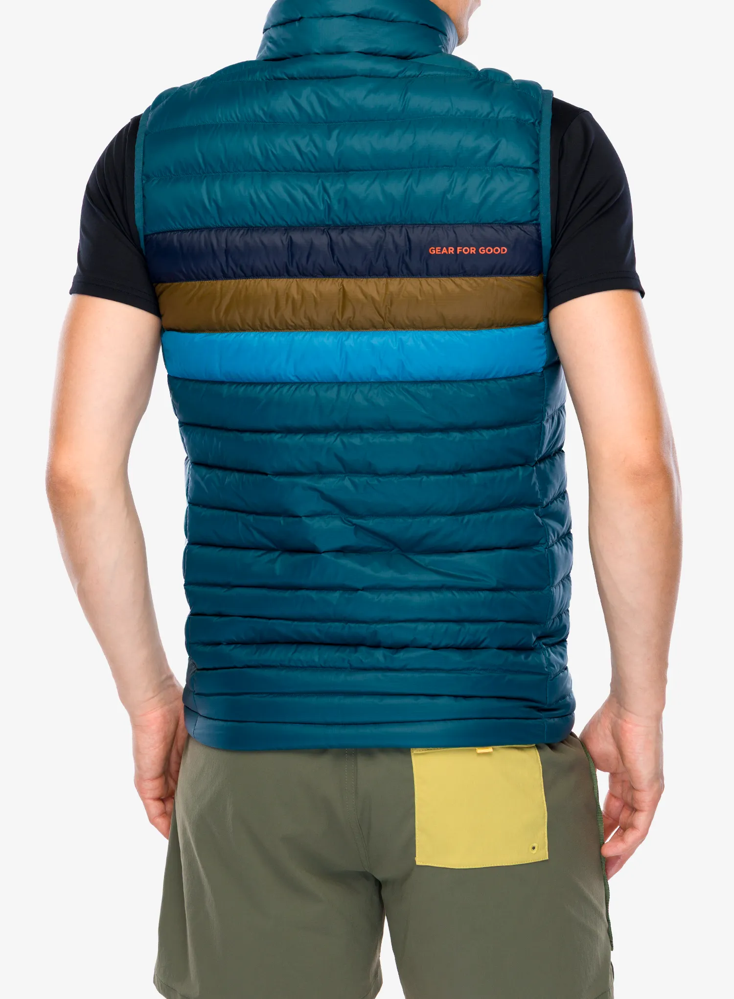 Cotopaxi Fuego Down Vest Pehelymellény - abyss stripes
