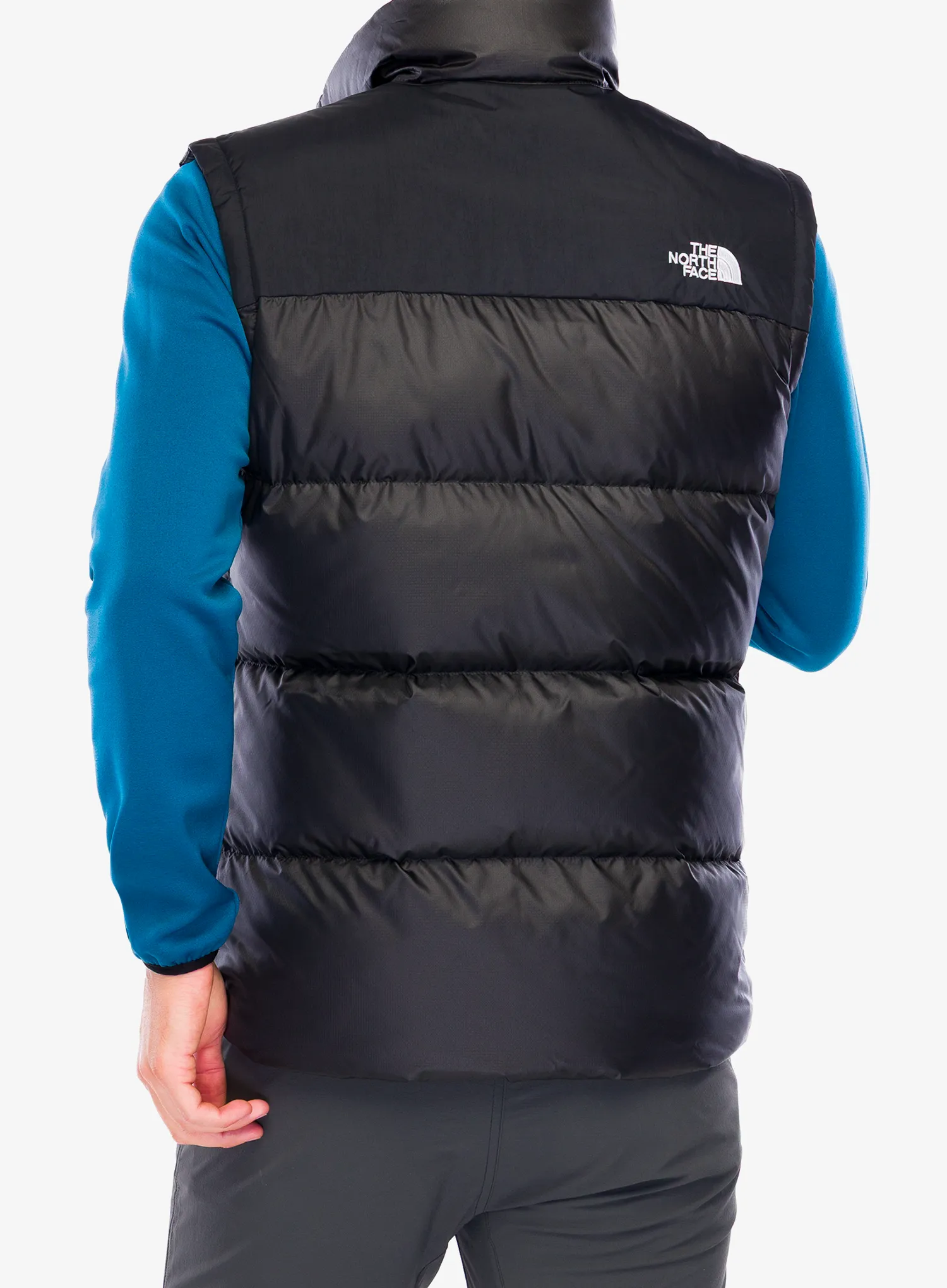 The North Face Diablo Down 2.0 Vest Pehelymellény - tnf blk heather/tnf blk