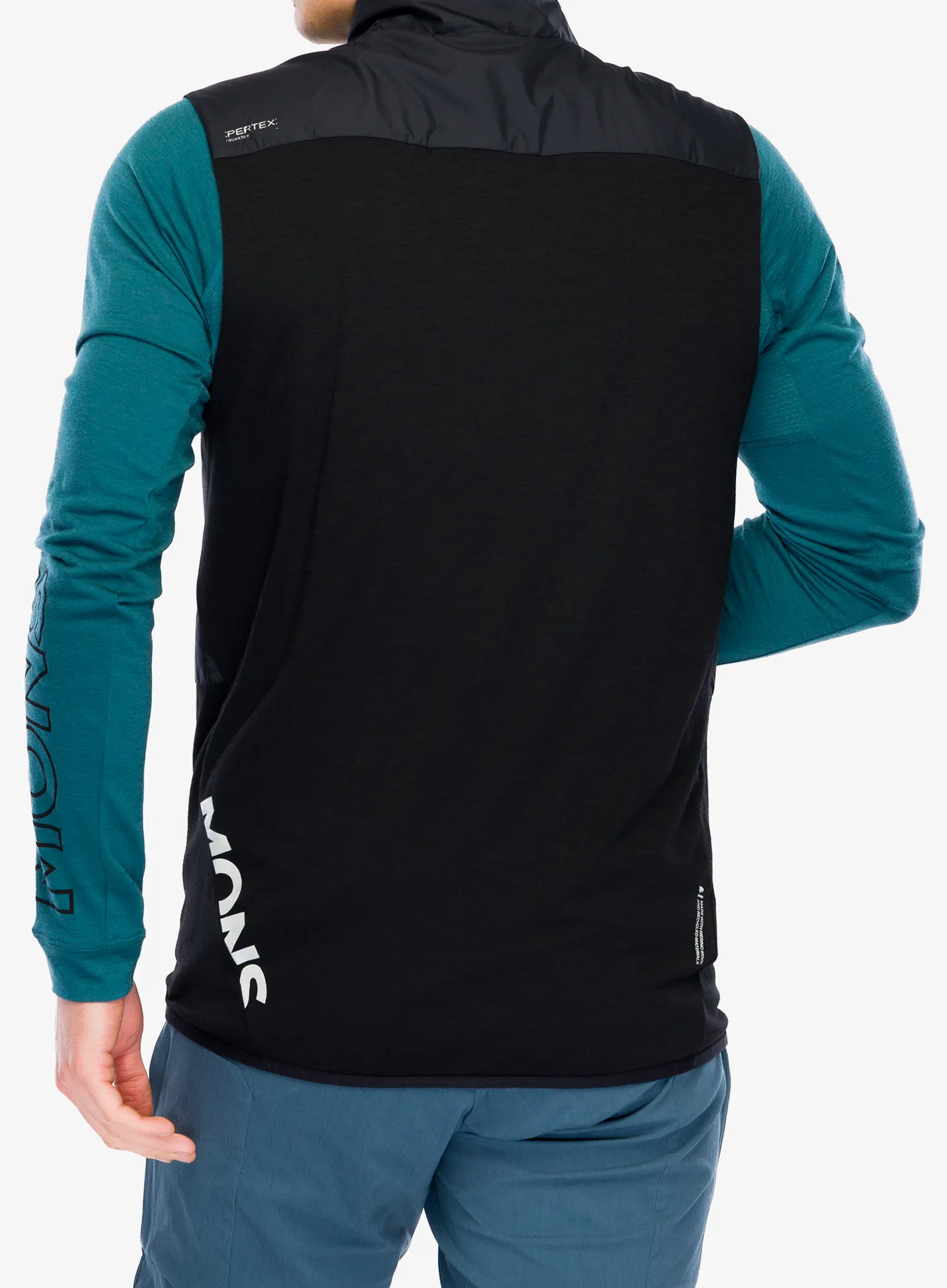 Mons Royale Diversion Merino Wind Vest Kerékpáros mellény - black