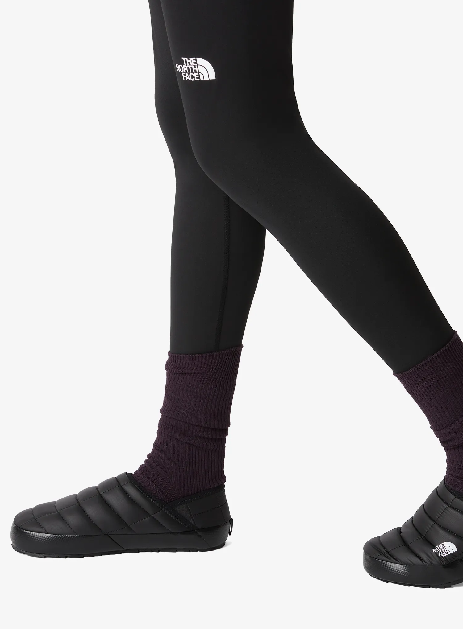 The North Face ThermoBall Traction Mule V Női Pehelypapucsok - tnf black/tnf black