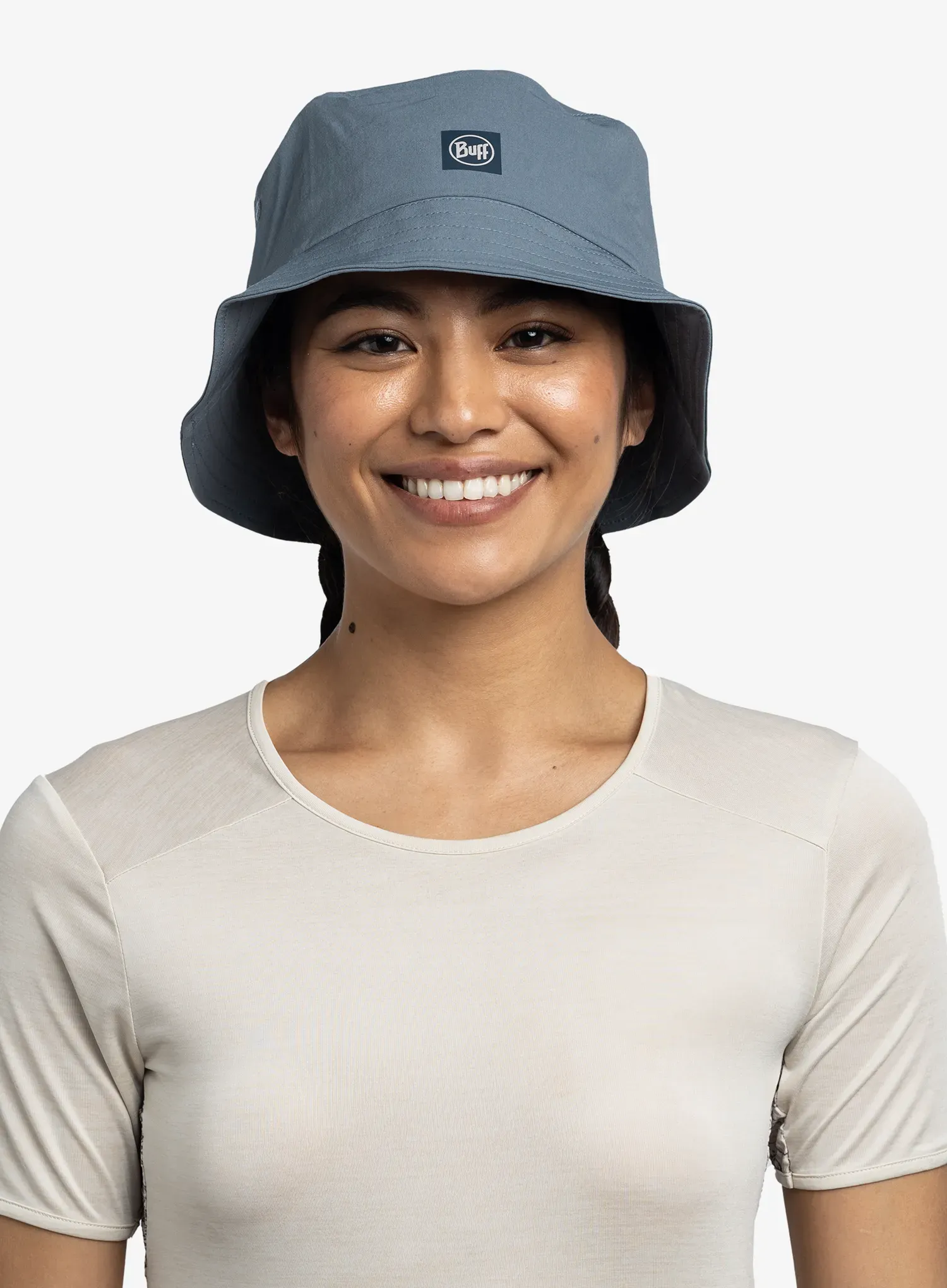 Buff Adventure Bucket Hat Kalap - solid stone blue