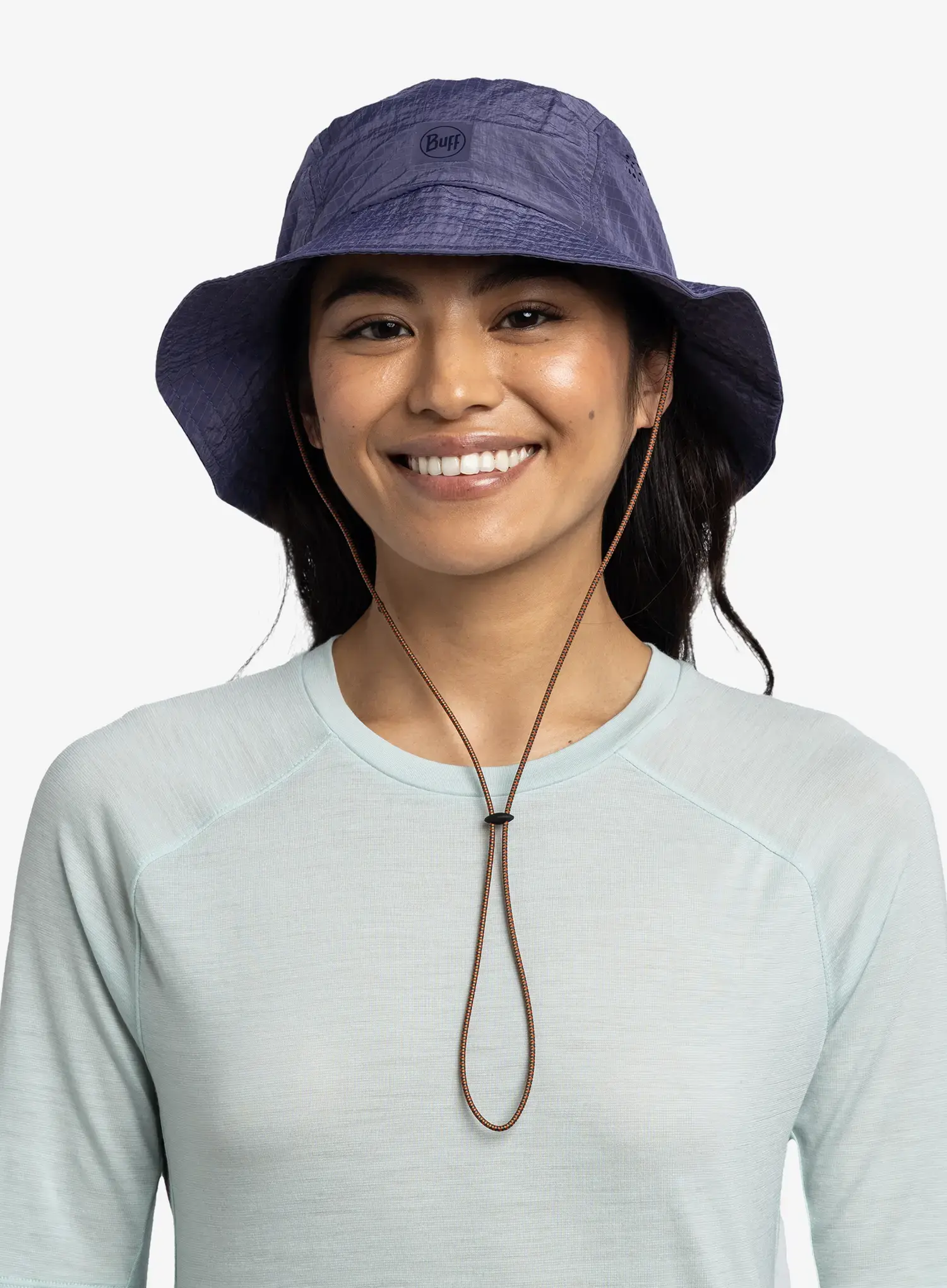 Buff Go Bucket Hat Túrakalap - solid indigo