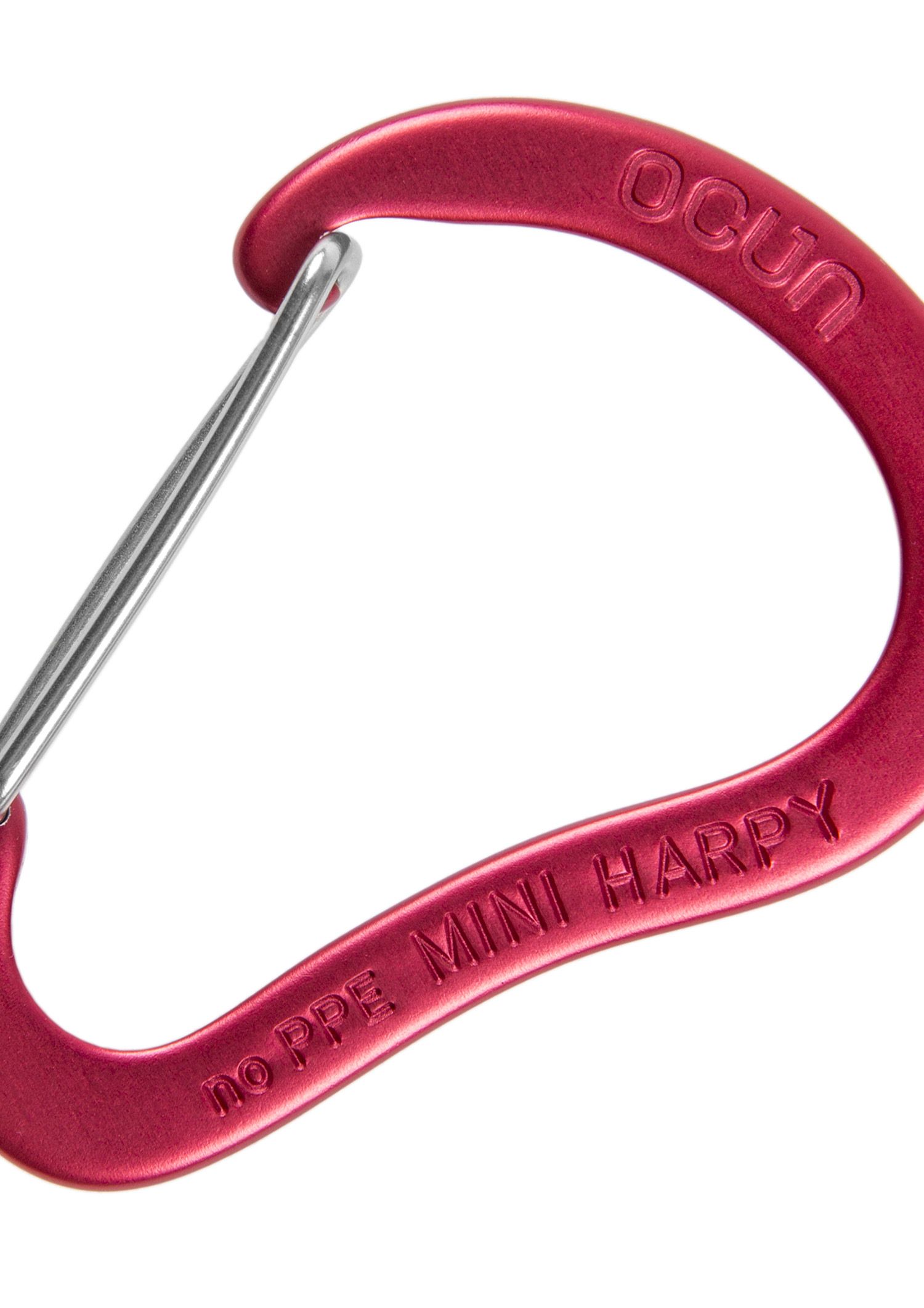 Ocun Mini Harpy Kulcstartó karabiner - red