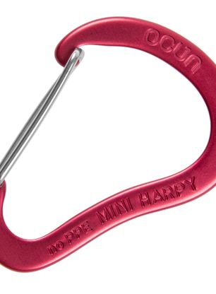 Ocun Mini Harpy Kulcstartó karabiner - red
