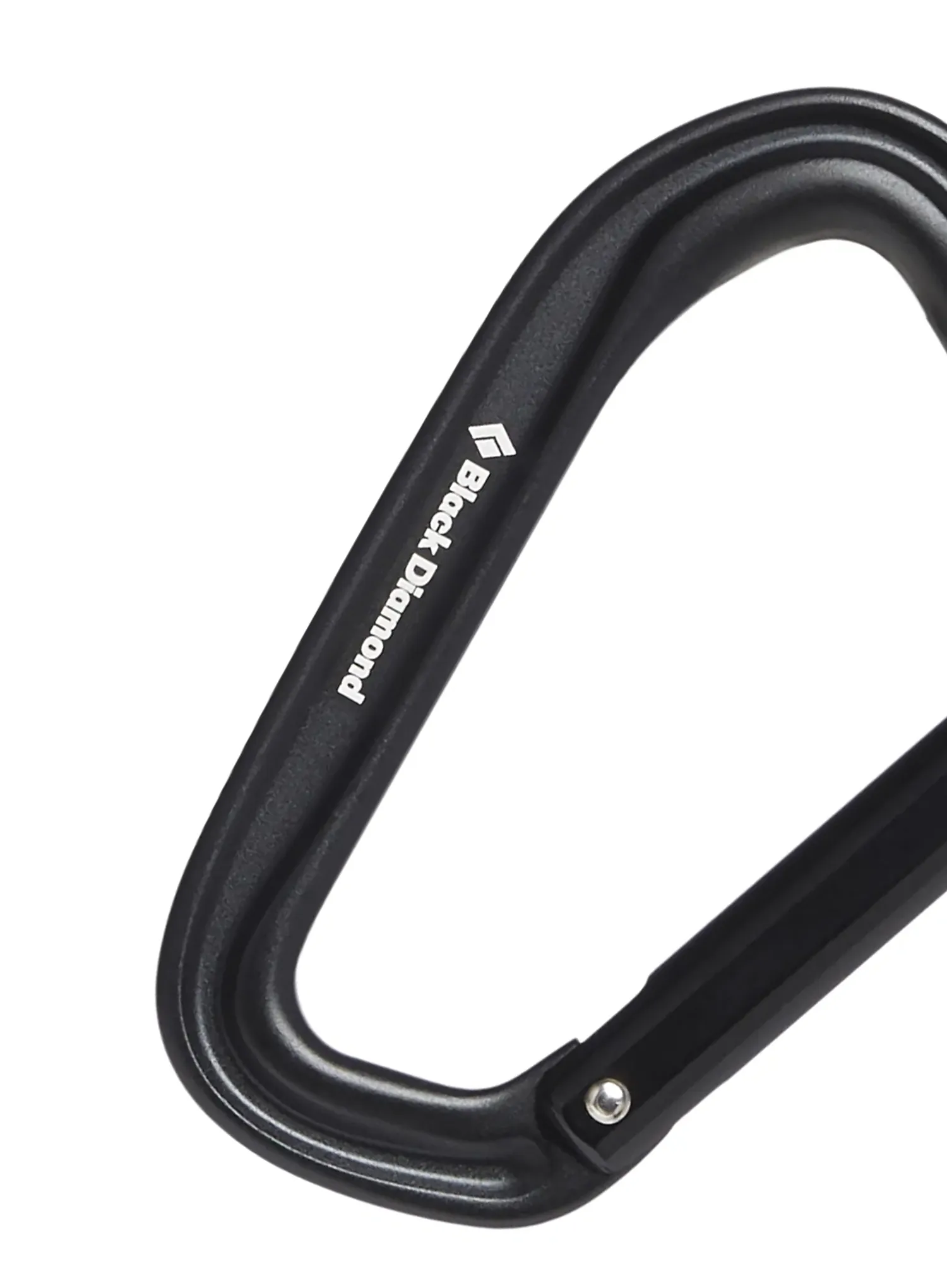 Black Diamond HotForge Straight Gate Karabiner - black