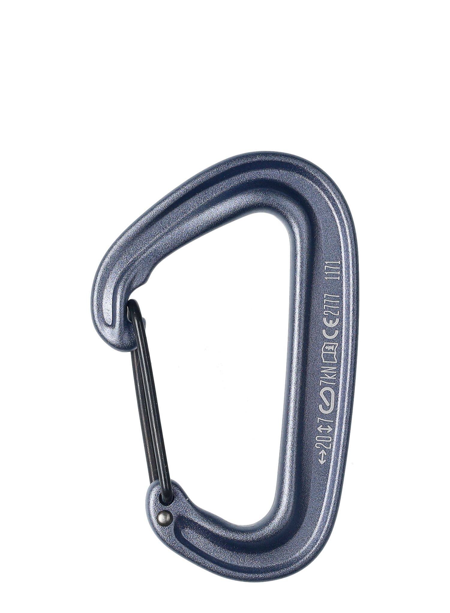 Black Diamond Miniwire Karabiner - gray