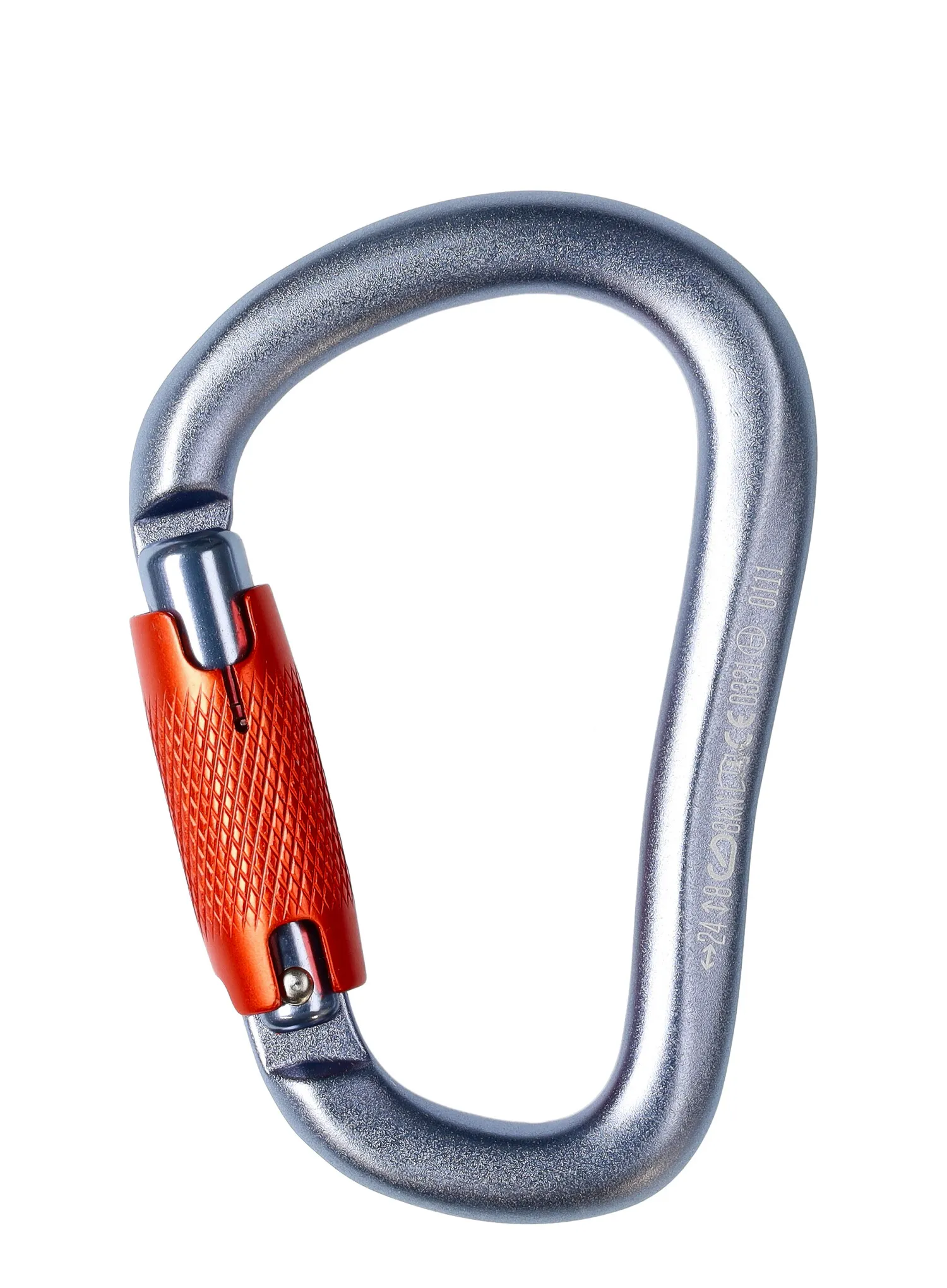 Black Diamond Rocklock Twistlock Karabiner - gray