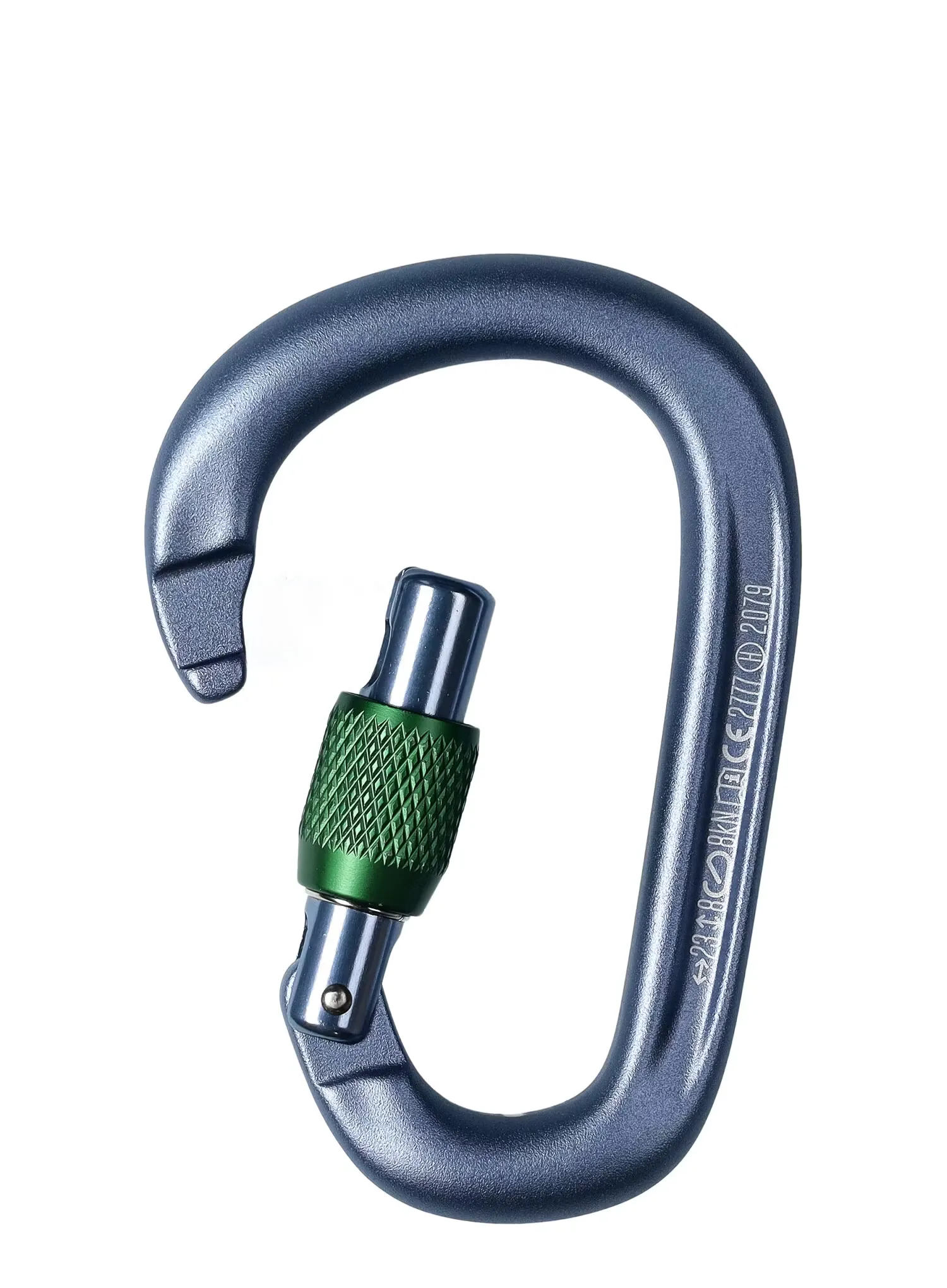 Black Diamond Pearlock Screwgate Karabiner - gray