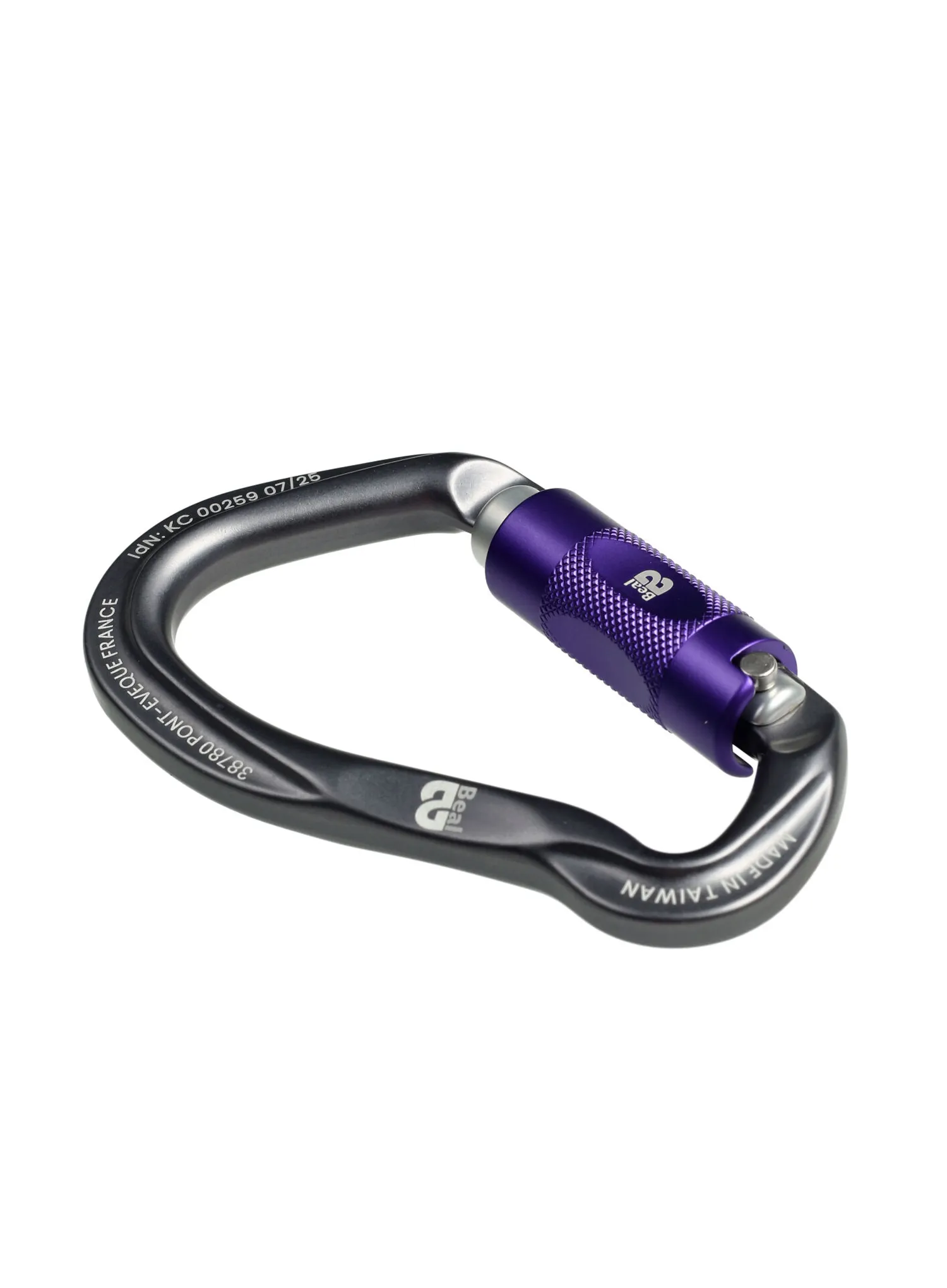 Beal Be Link Bi Matic Karabiner - darkstone