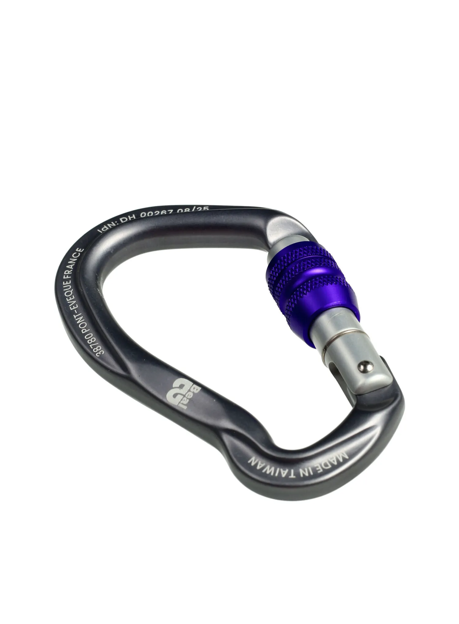 Beal Be Link Screw Karabiner - darkstone
