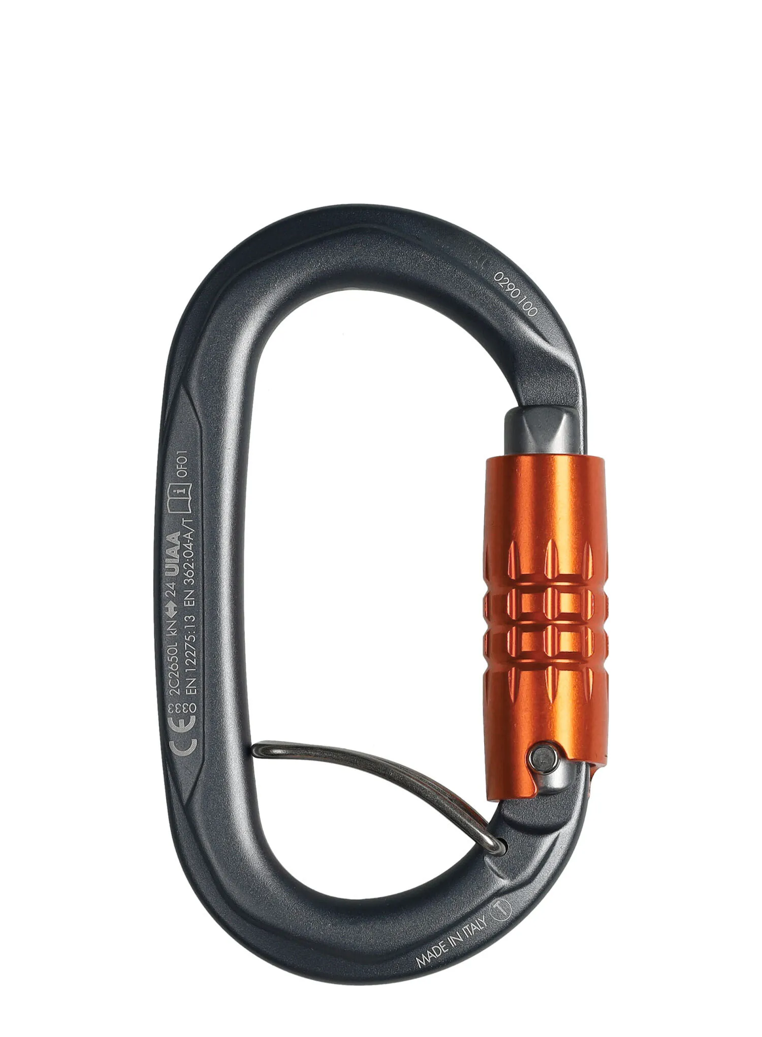 SKYLOTEC Obx TGL Karabiner - orange/gret/orange