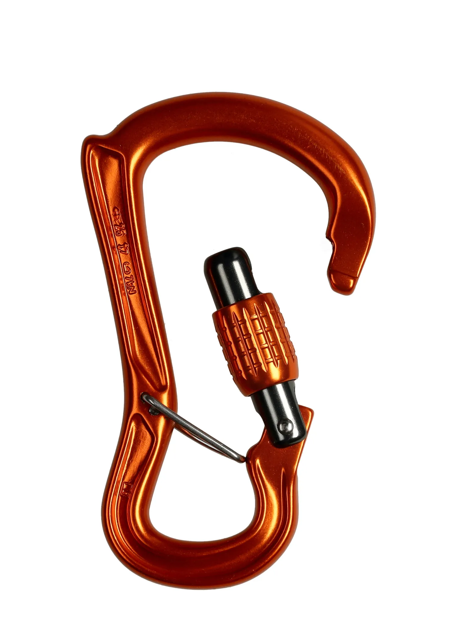 DMM Ceros Screwgate Karabiner - orange