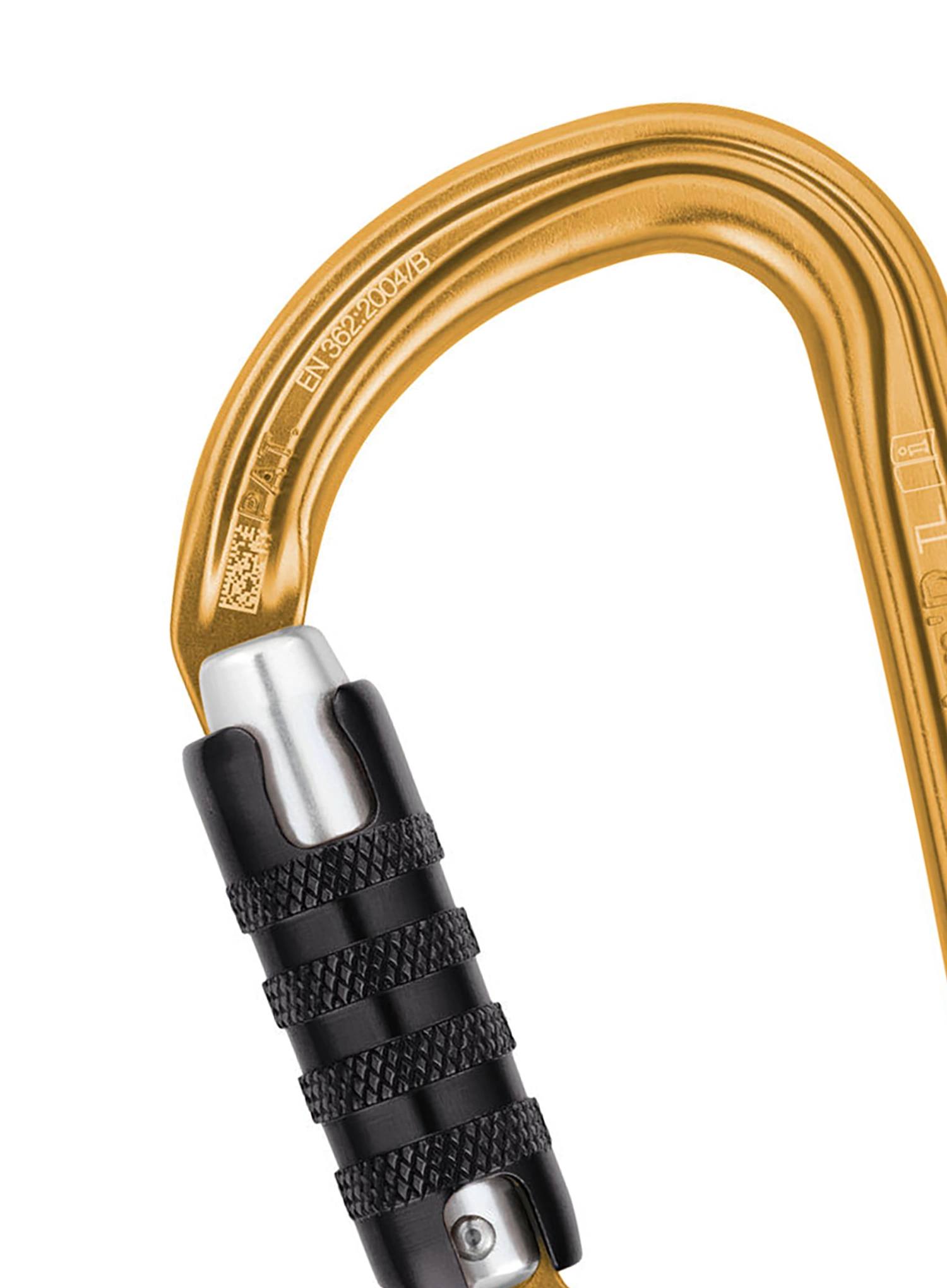 Petzl Am'D Triact-Lock Karabiner - gold