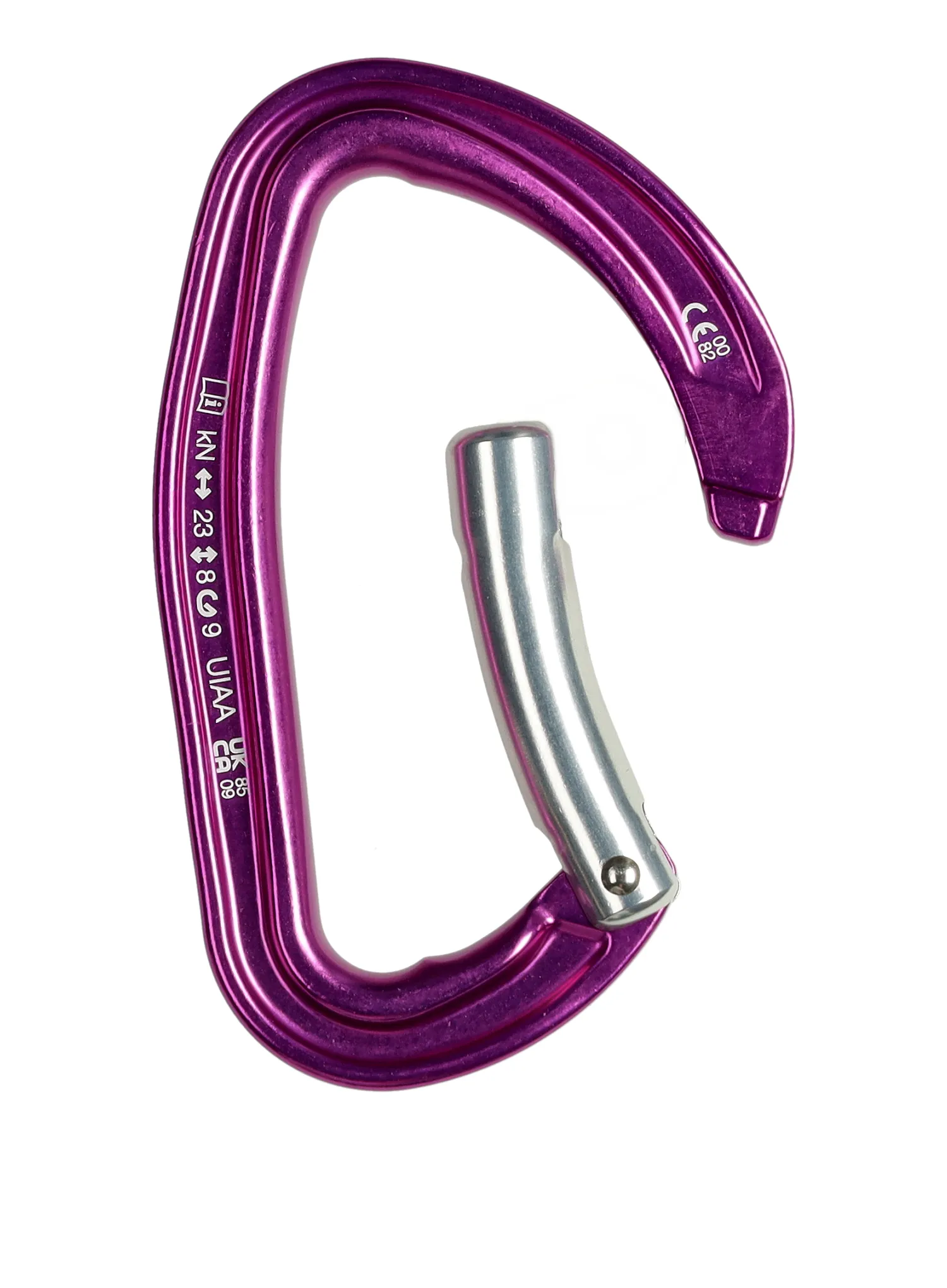Petzl Djinn BG Karabiner - violet