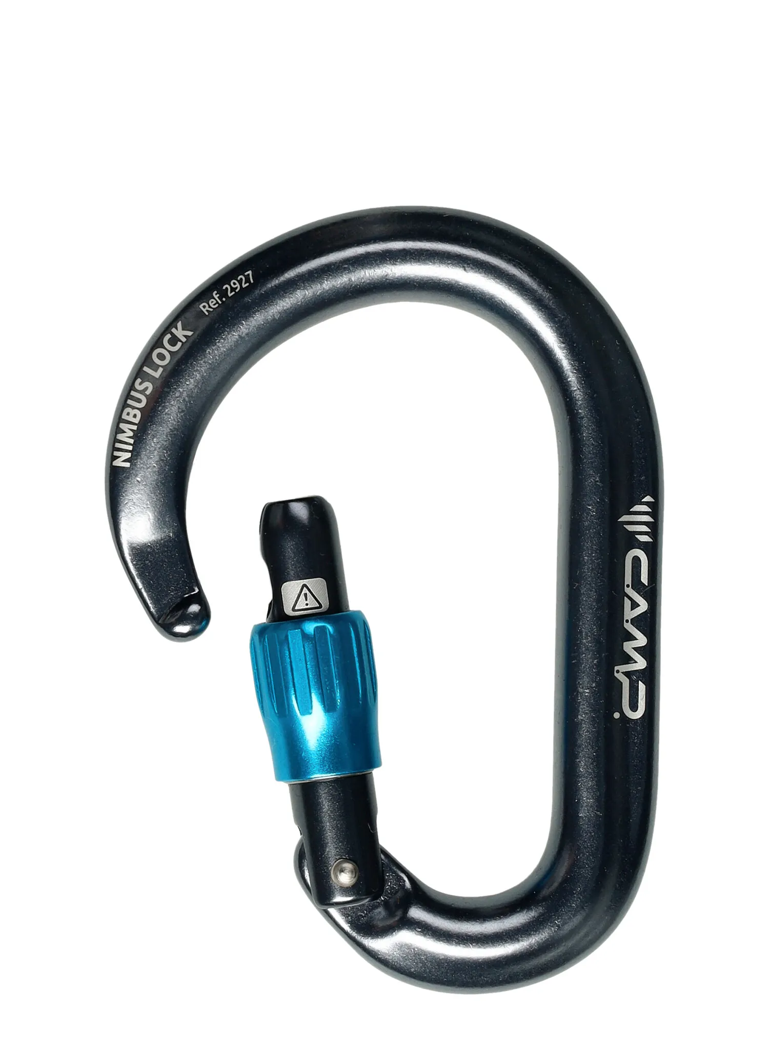 Camp Nimbus Lock Csavaros karabiner - gun metal/blue