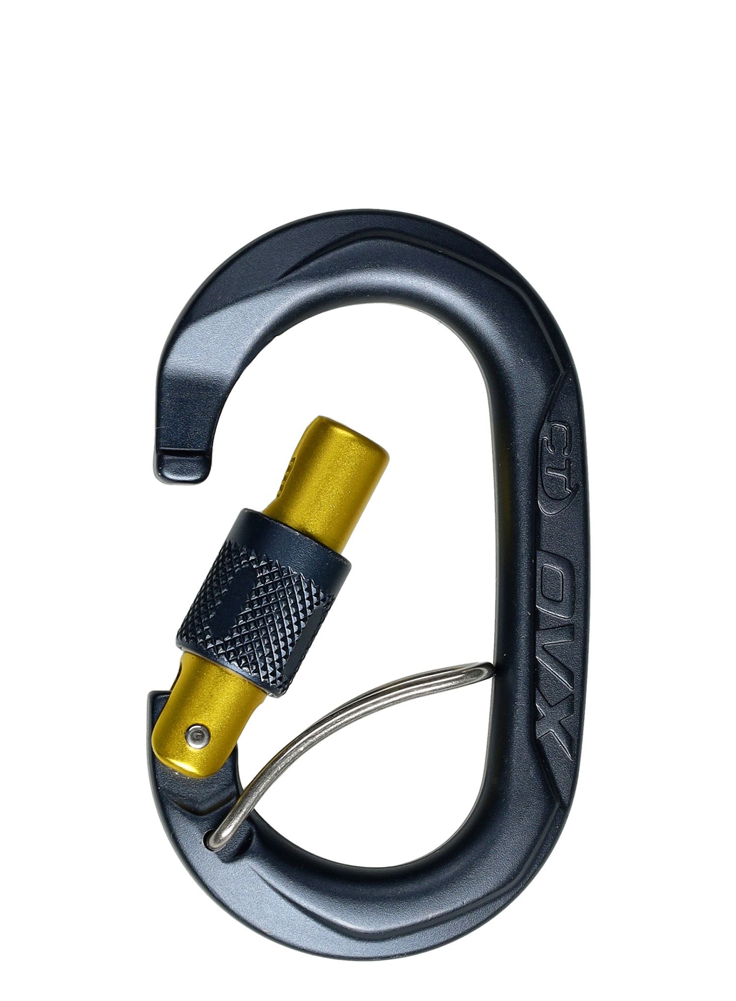 Climbing Technology/SKYLOTEC OVX SGL Csavaros karabiner - anthracite/mustard