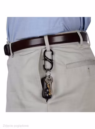 Nite Ize S-Biner 2 Slide Lock Kulcstartó karabiner - black