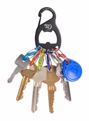 Nite Ize KeyRack+ S-Biner Karabiner - black