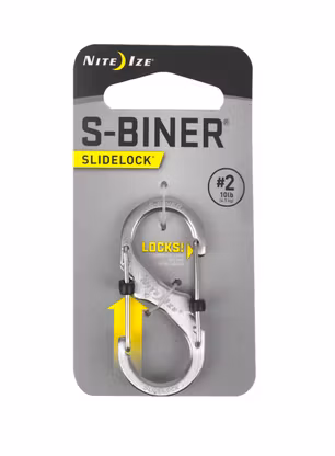 Nite Ize S-Biner 2 Slide Lock Karabiner - steel