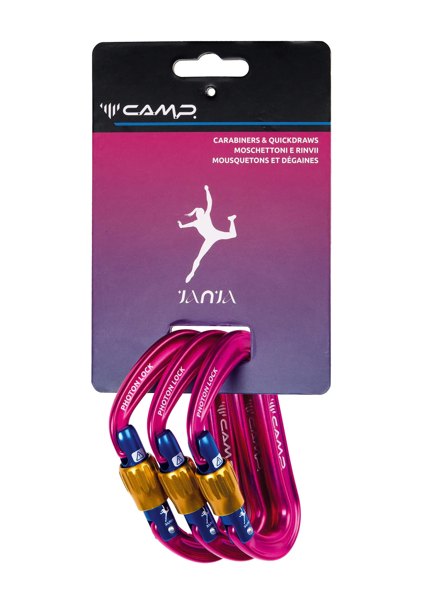 Camp Photon Lock Janja 3 Pack Karabinerek