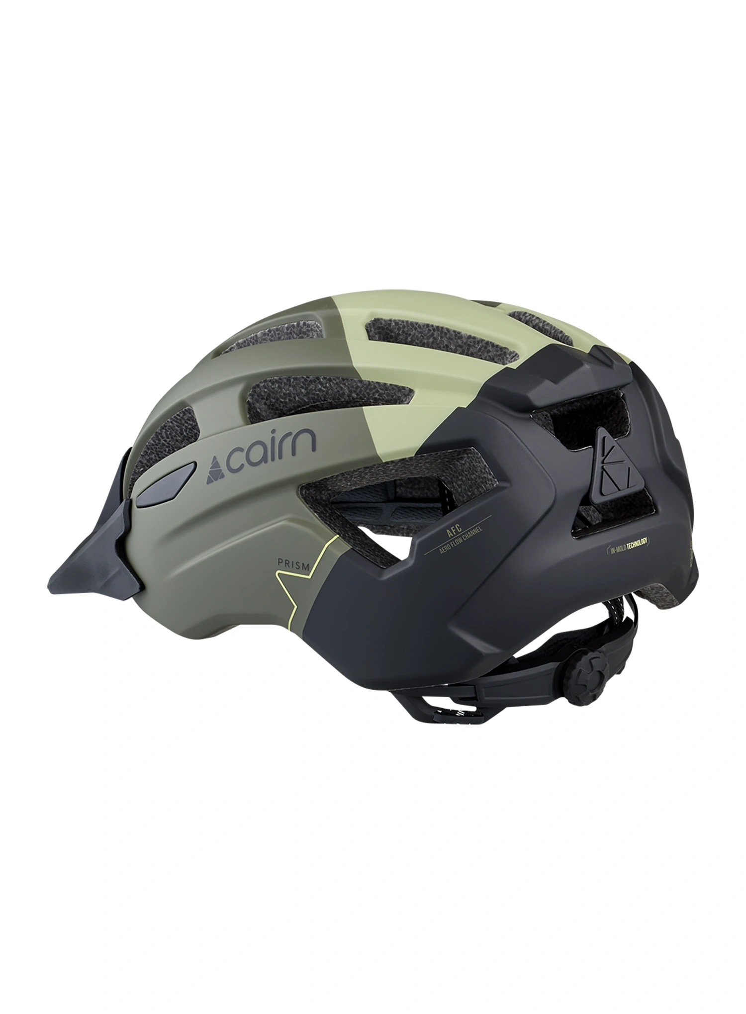 Cairn Prism Xtr II Kerékpáros bukósisak - mat olive