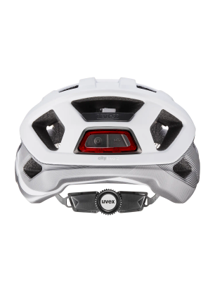 Uvex City I-vo 2 Kerékpáros bukósisak - white silver matt