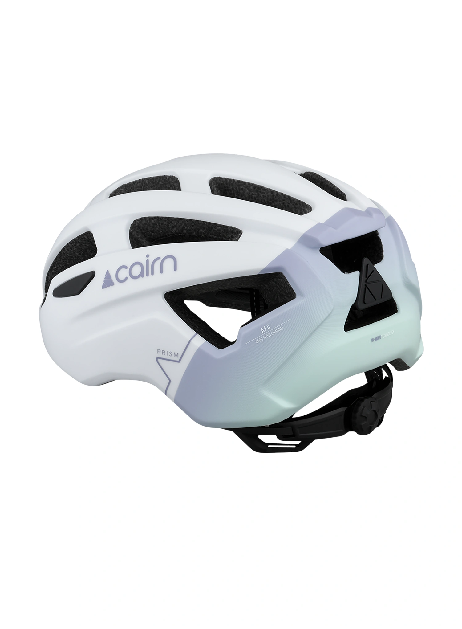 Cairn Prism II Kerékpáros sisak - mat white parme