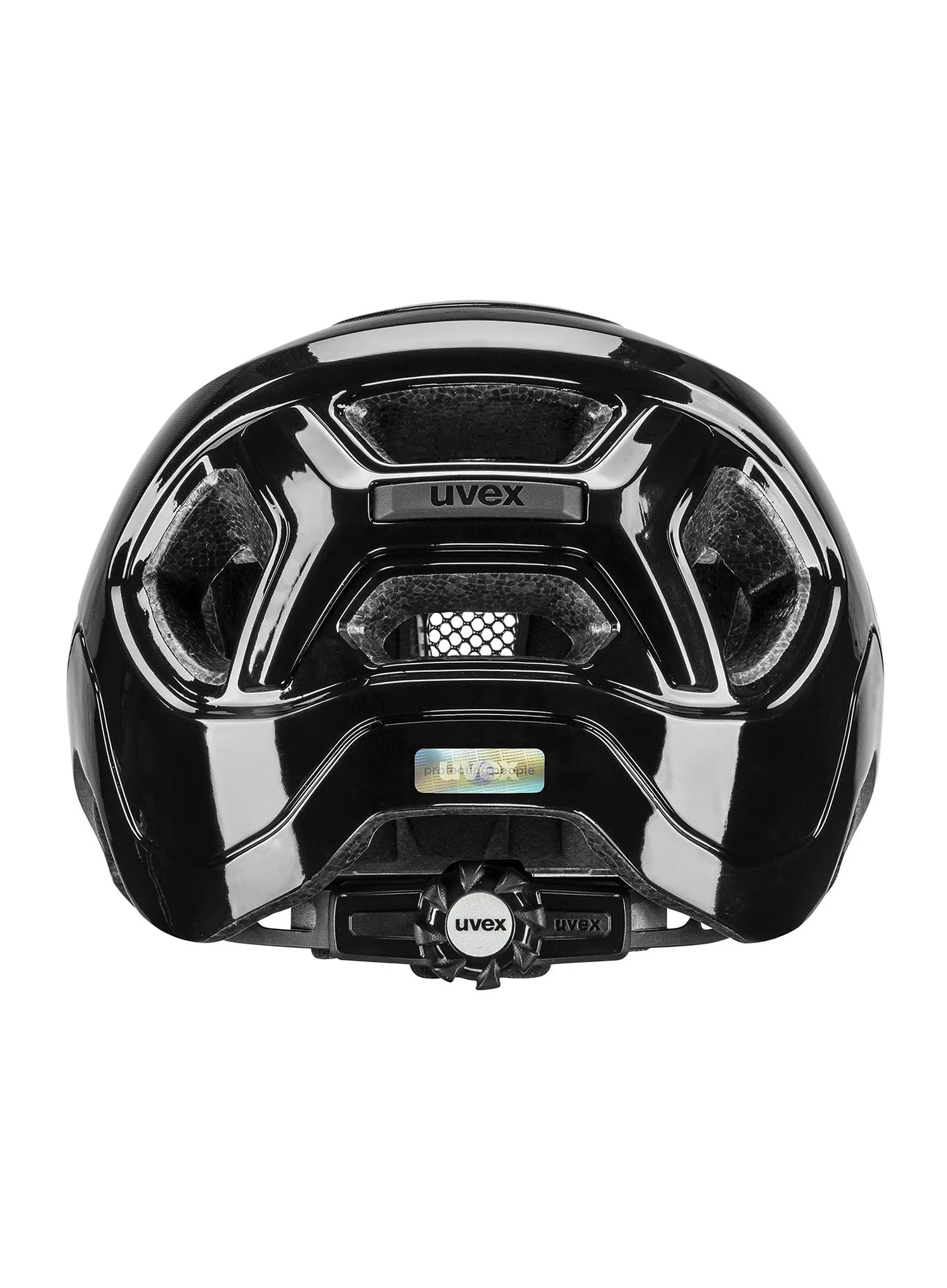 Uvex React Jr. Kerékpáros bukósisak gyerekeknek - white/black