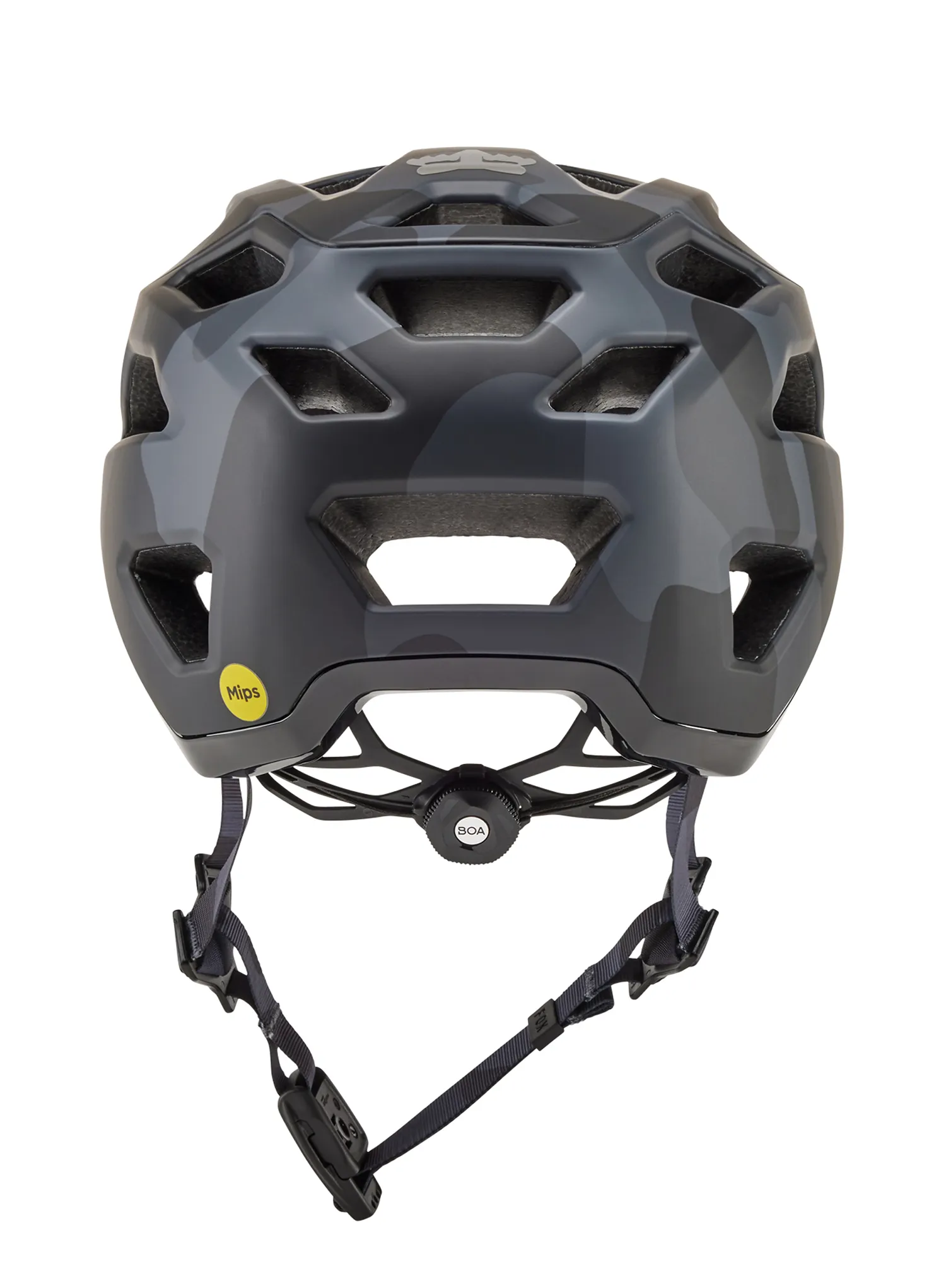 Fox Crossframe Pro Camo Kerékpáros sisak - black camo