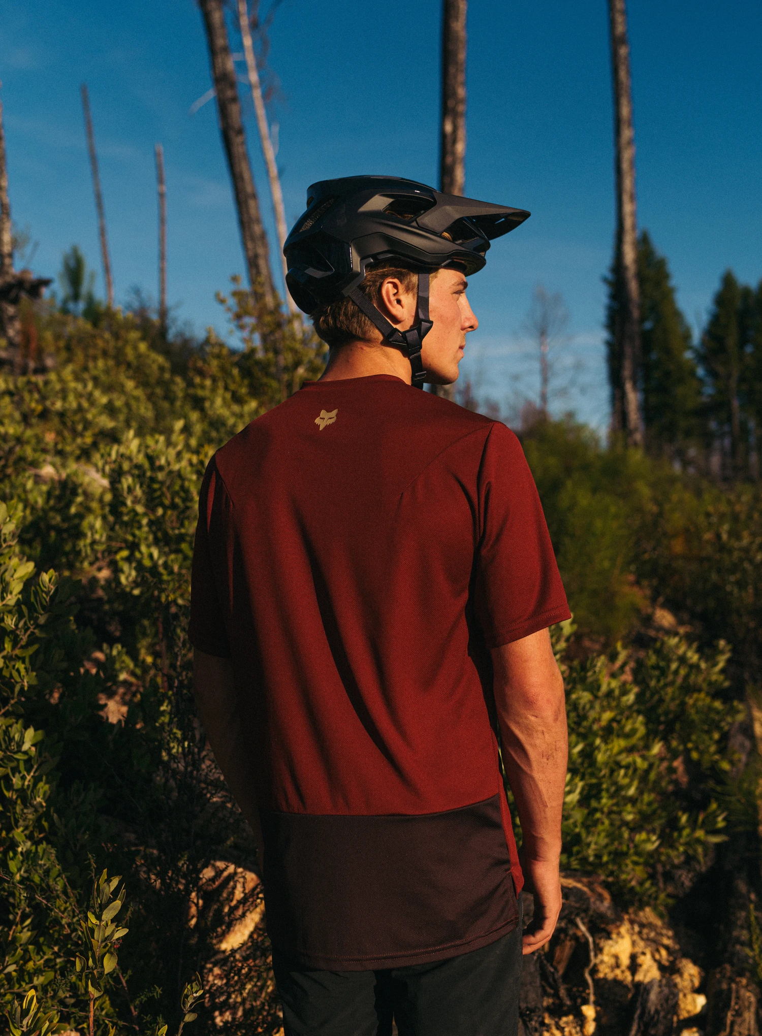 Fox Speedframe Helmet Solid Kerékpáros sisak - black