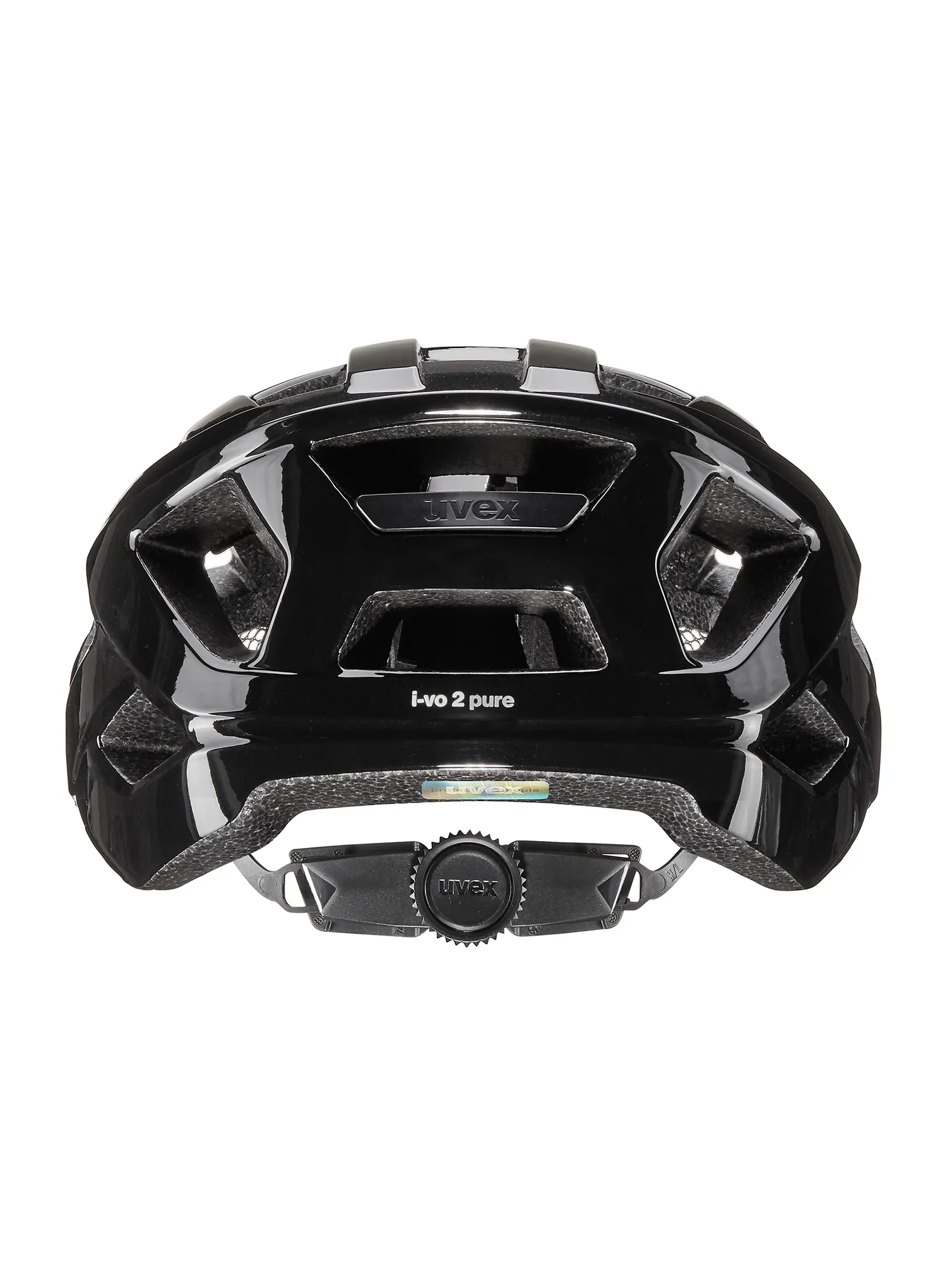 Uvex I-vo 2 Pure Kerékpáros sisak - black