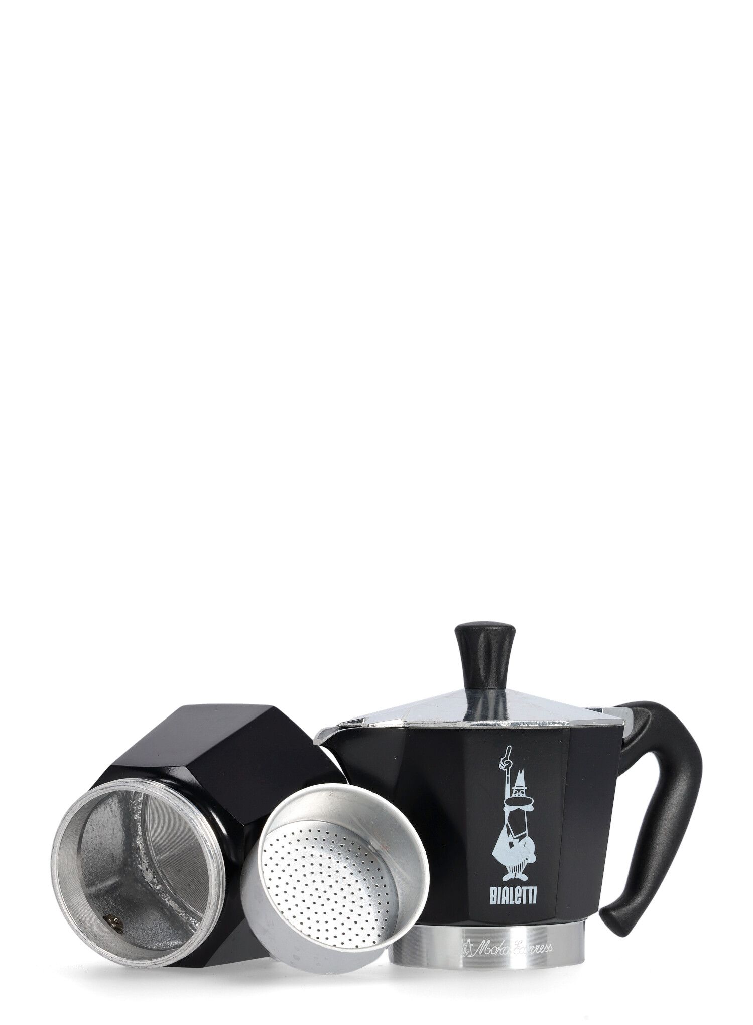 Bialetti Moka Express 6TZ Turista kávéfőző    - black