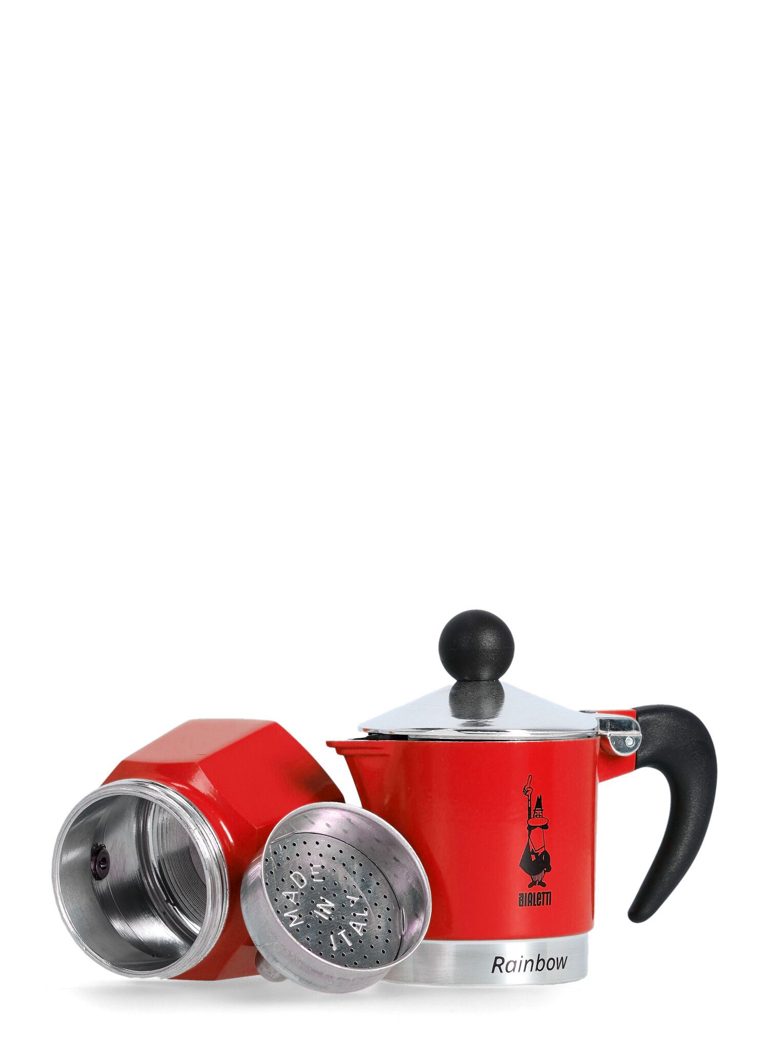 Bialetti Rainbow 1TZ Turista kávéfőző    - red