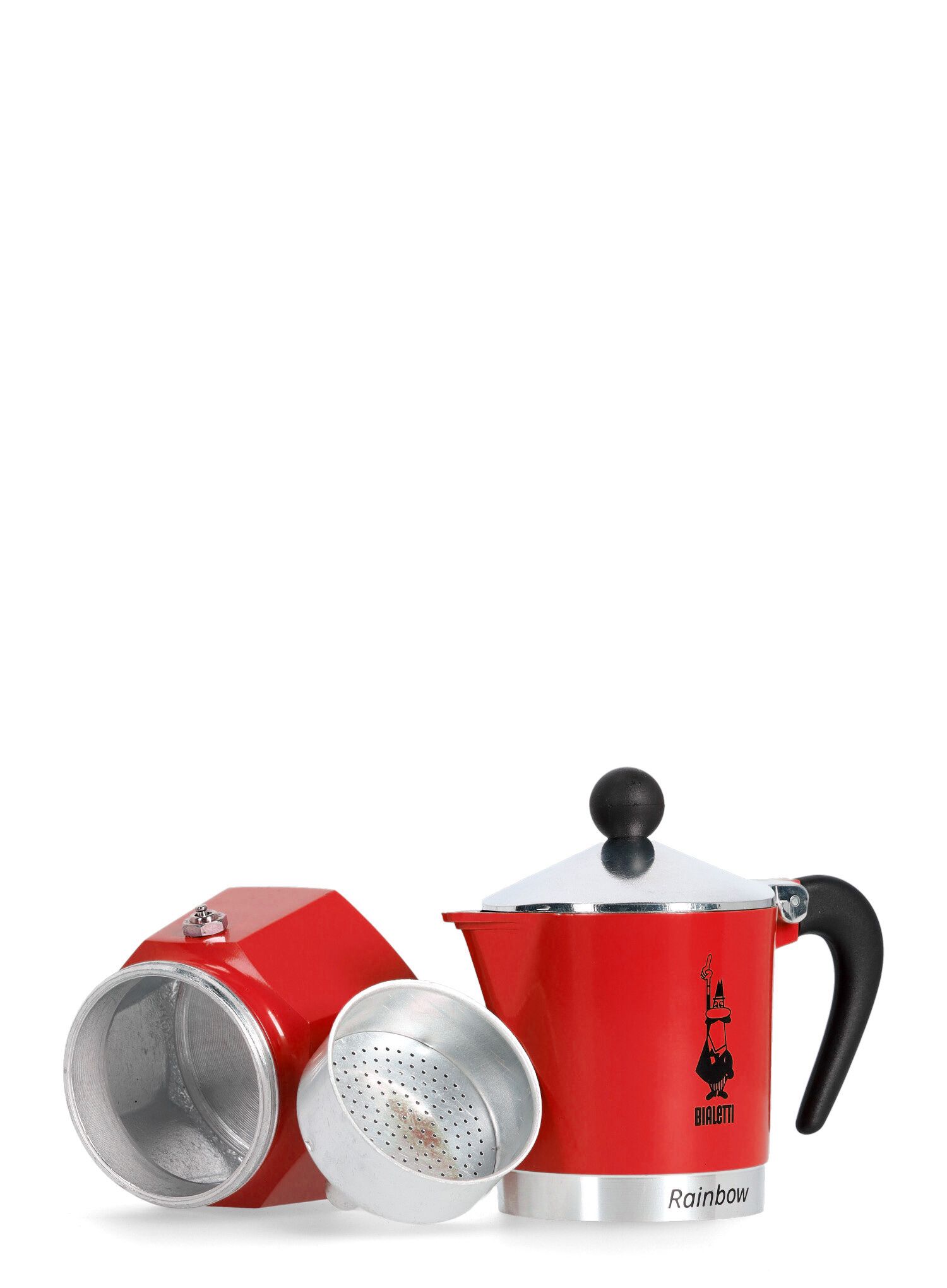 Bialetti Rainbow 3TZ Turista kávéfőző    - red
