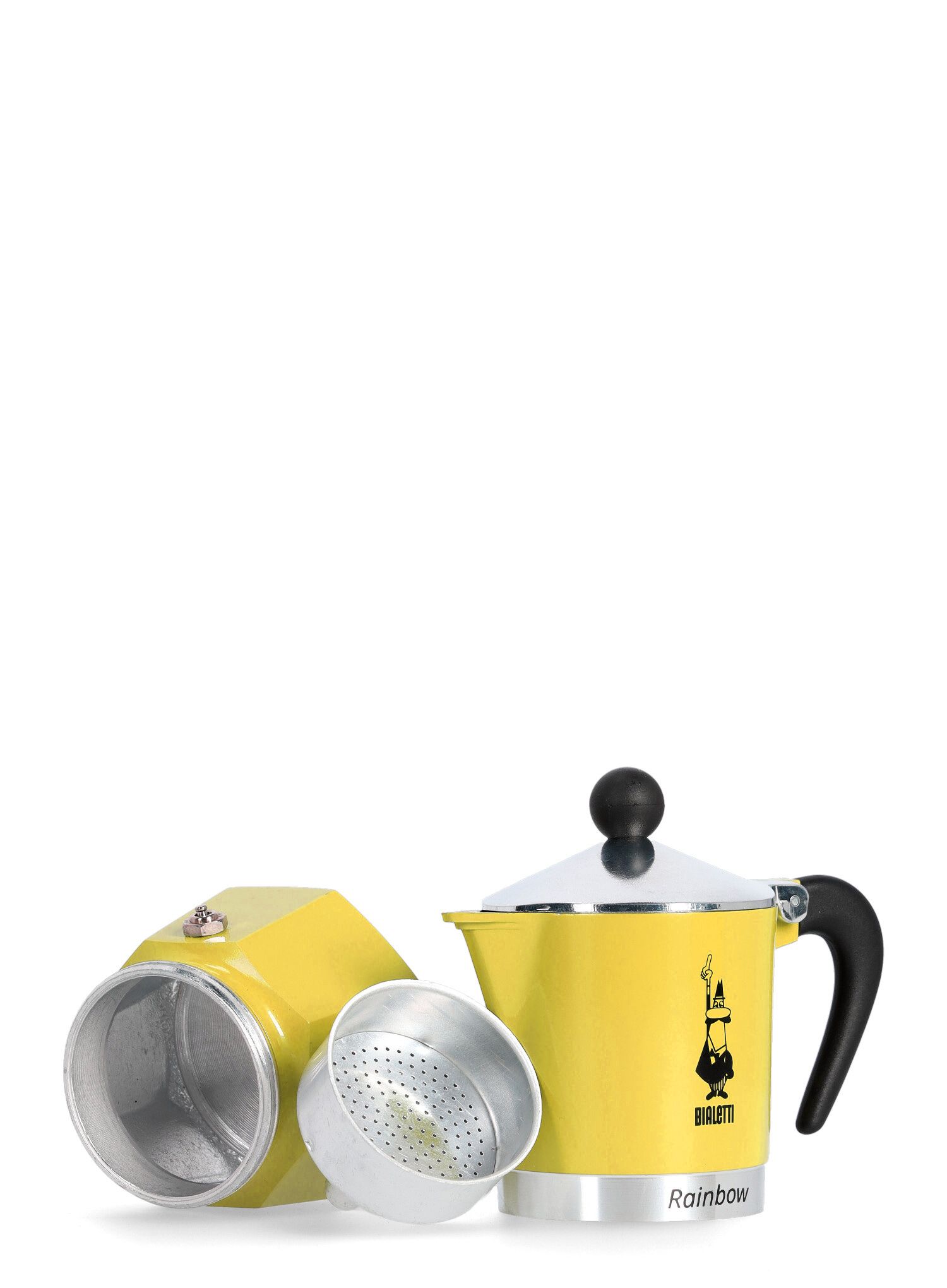 Bialetti Rainbow 3TZ Turista kávéfőző    - yellow